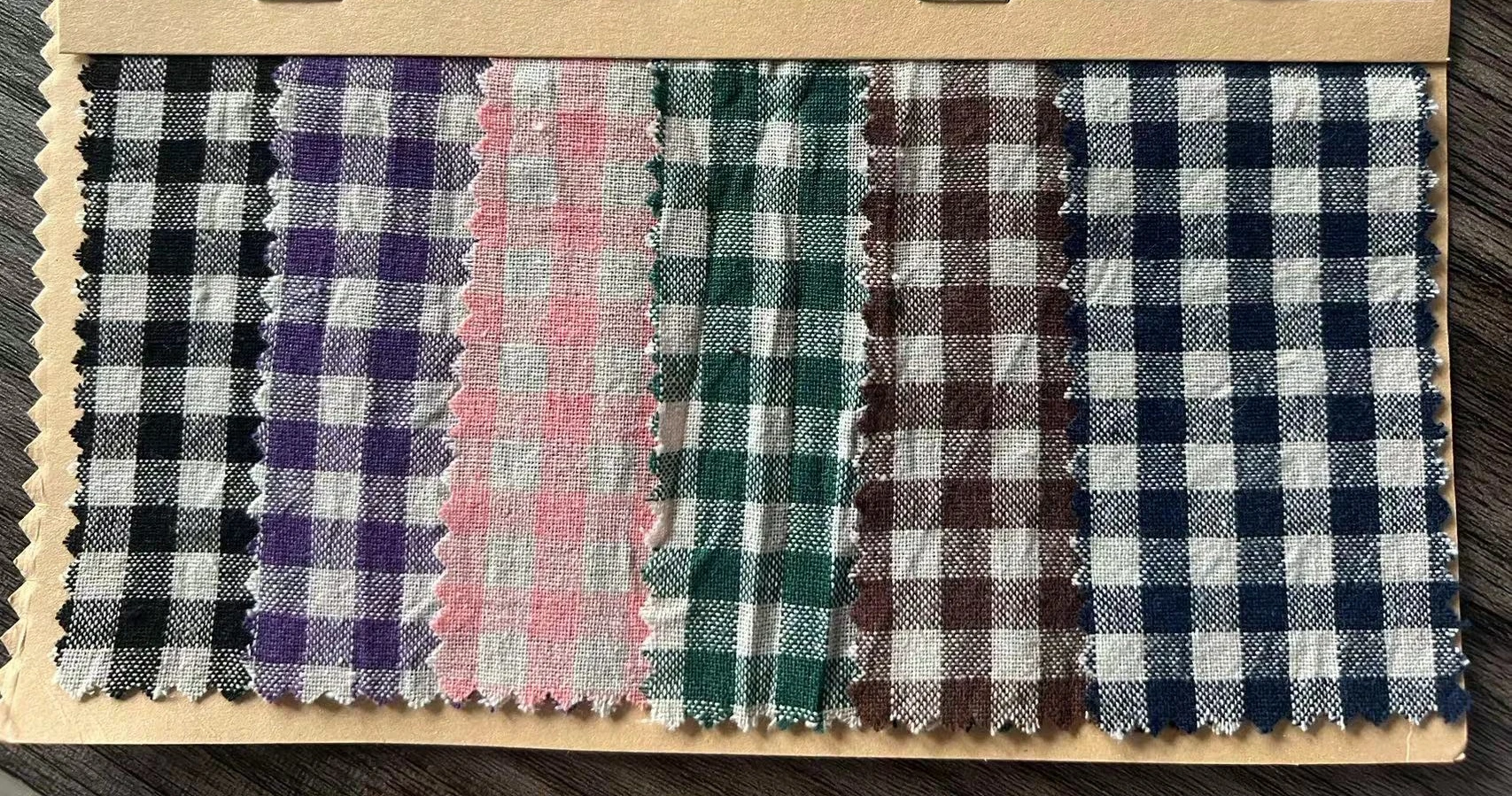 Factory Price Linen Short Sleeve Summer Girl Dresses for Toddlers Custom Color Plaid Pattern Casual Style O-Neck Age Children - Image 5