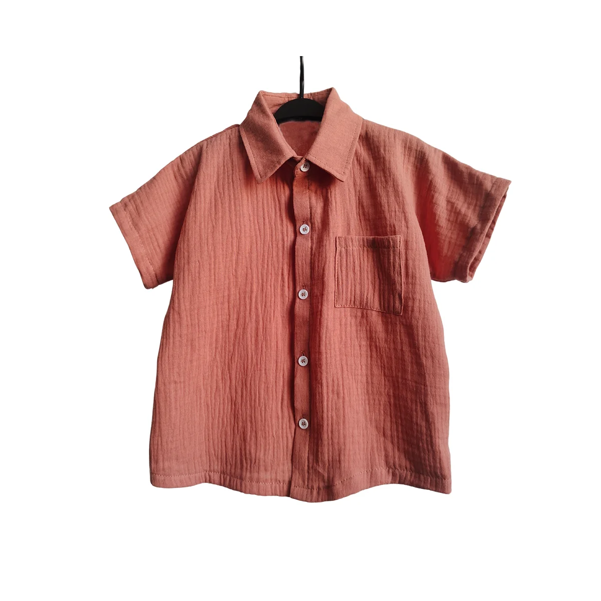 Summer Casual Sporty Kids' Clothing Set Short-Sleeved Crepe Anti-Tear and Washable for Babies - Image 3