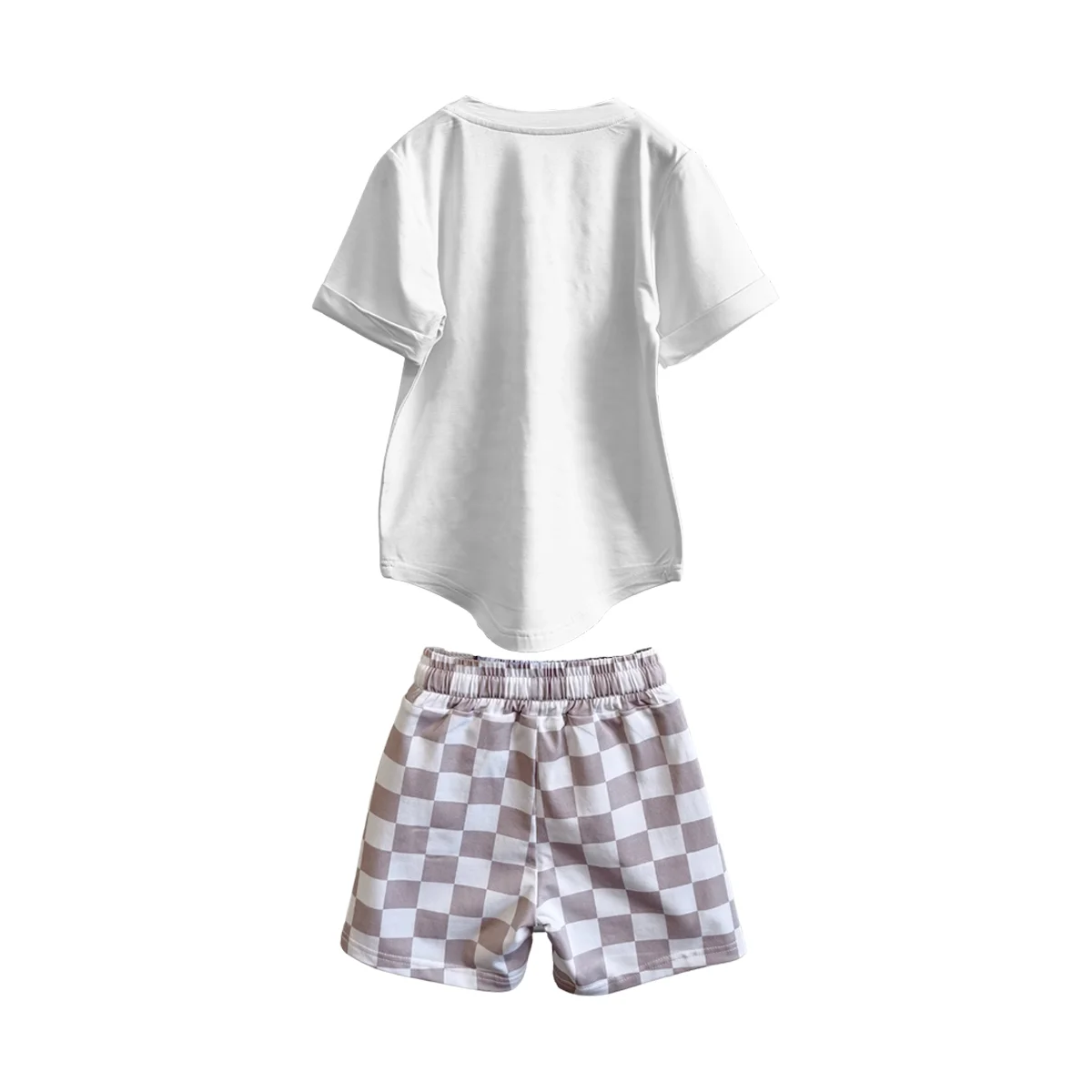 Dynamic Bamboo Fiber Printed Knitted Cotton Set Summer Kids Short Cool Breathable Sporty Casual Design Baby Clothing Sets - Image 3
