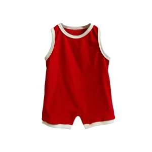 OEM Baby Clothing Unisex-baby Romper Made with Organic Cotton Snap Button Custom for Baby Girls Boys Newborn Jumpsuit