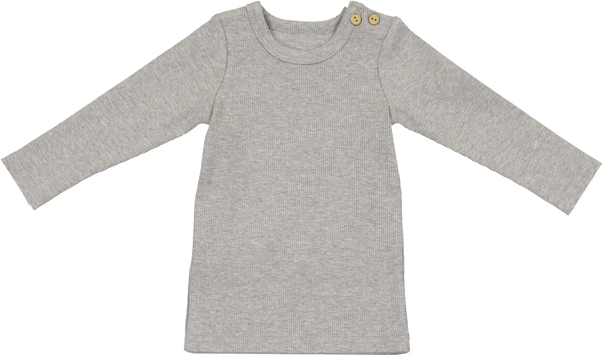 Toddler Kids Long Sleeve Knit Shirt Autumn Winter Blank Tee Tops Baby Boy Rid Cotton Raglan Tshirt - Image 6