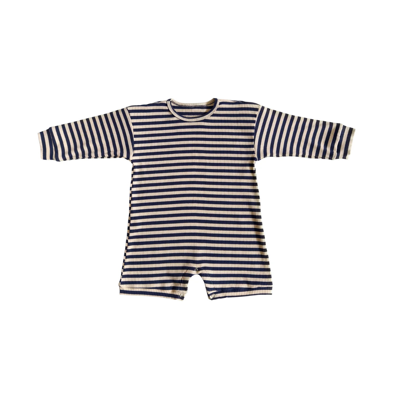 OEM Baby Clothing Newborn Infant Baby Girl Romper Bodysuit Girls Stripe Print One Piece Jumpsuit Pants Clothes Outfits - Image 4