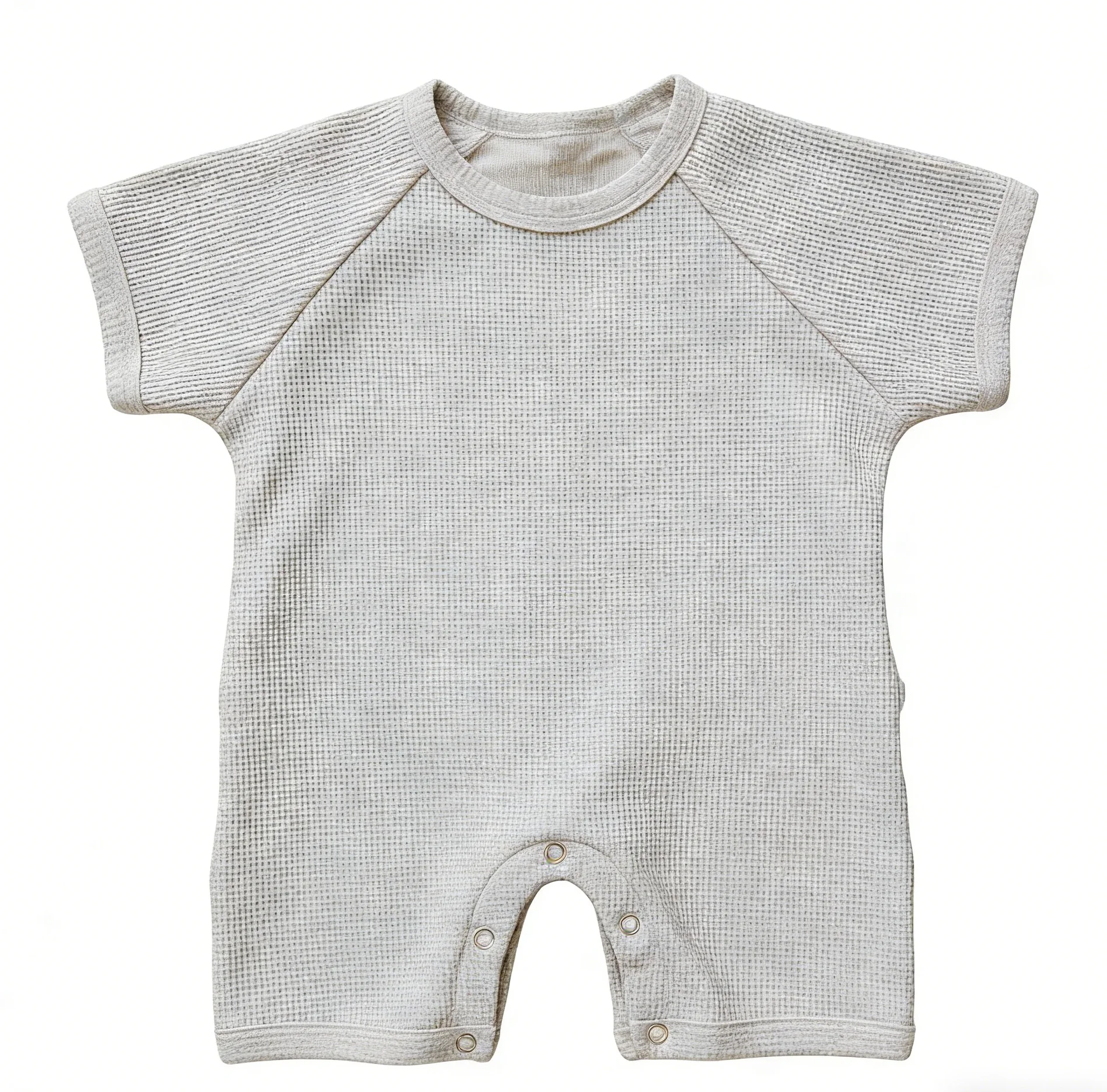 Summer Baby Romper Infant Short Sleeve Jumpsuit Waffle Short-sleeved Climbing Suit Romper for Children's Climbing Clothes - Image 5