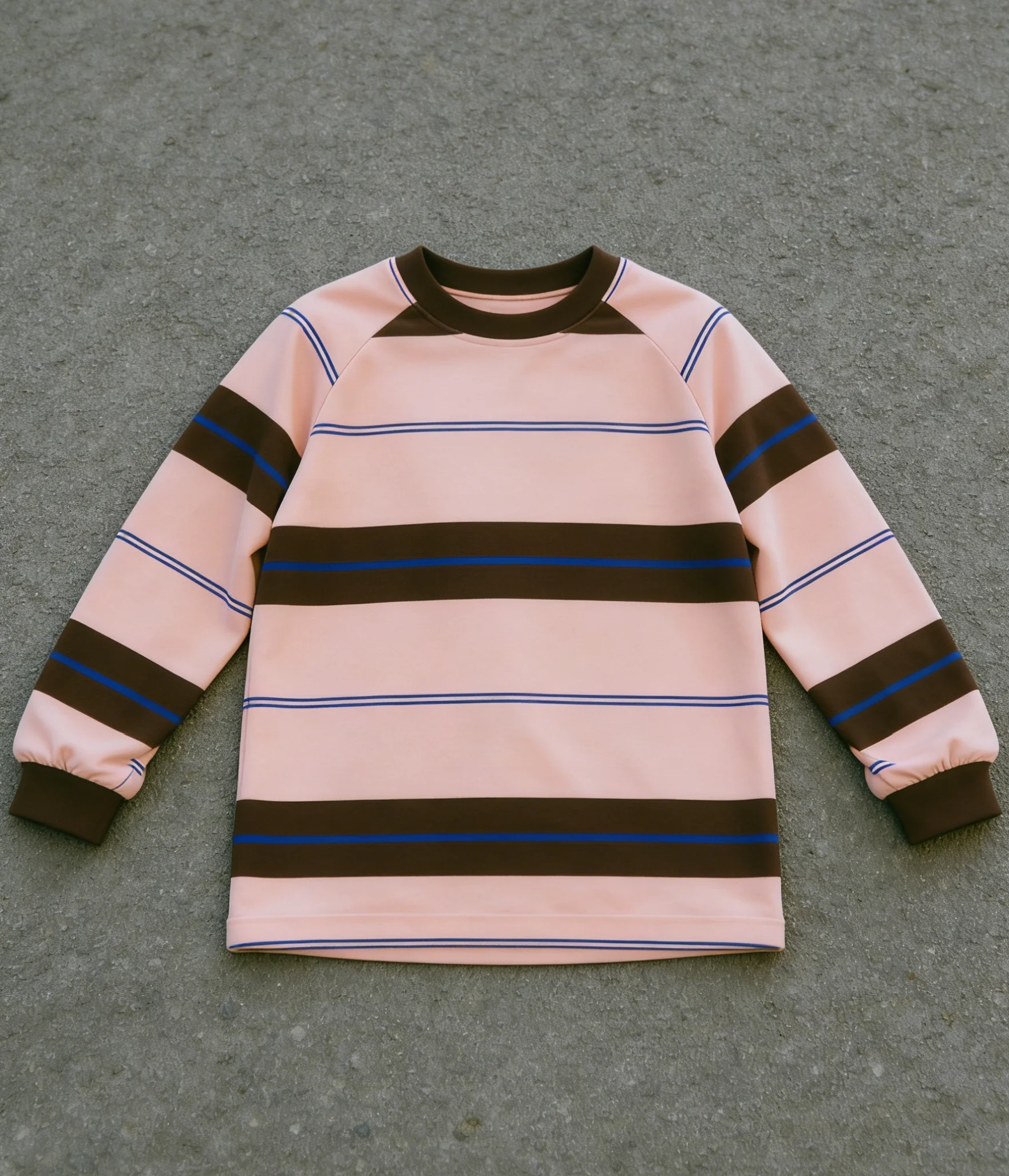 Custom Kids Toddler Tops Baby Pullover Sweatshirts Long Sleeve Striped Long-sleeved Kids Sweatshirt Custom Logo for 0-8T - Image 3
