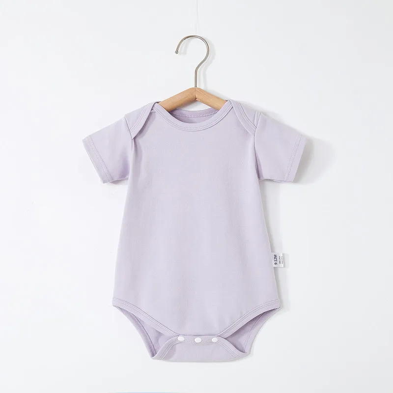 Summer Baby Romper Infant Jumpsuit Newborn Romper Triangular Swimming Suit Baby Onesie Short-sleeved Baby Girl Bag with Holes - Image 6