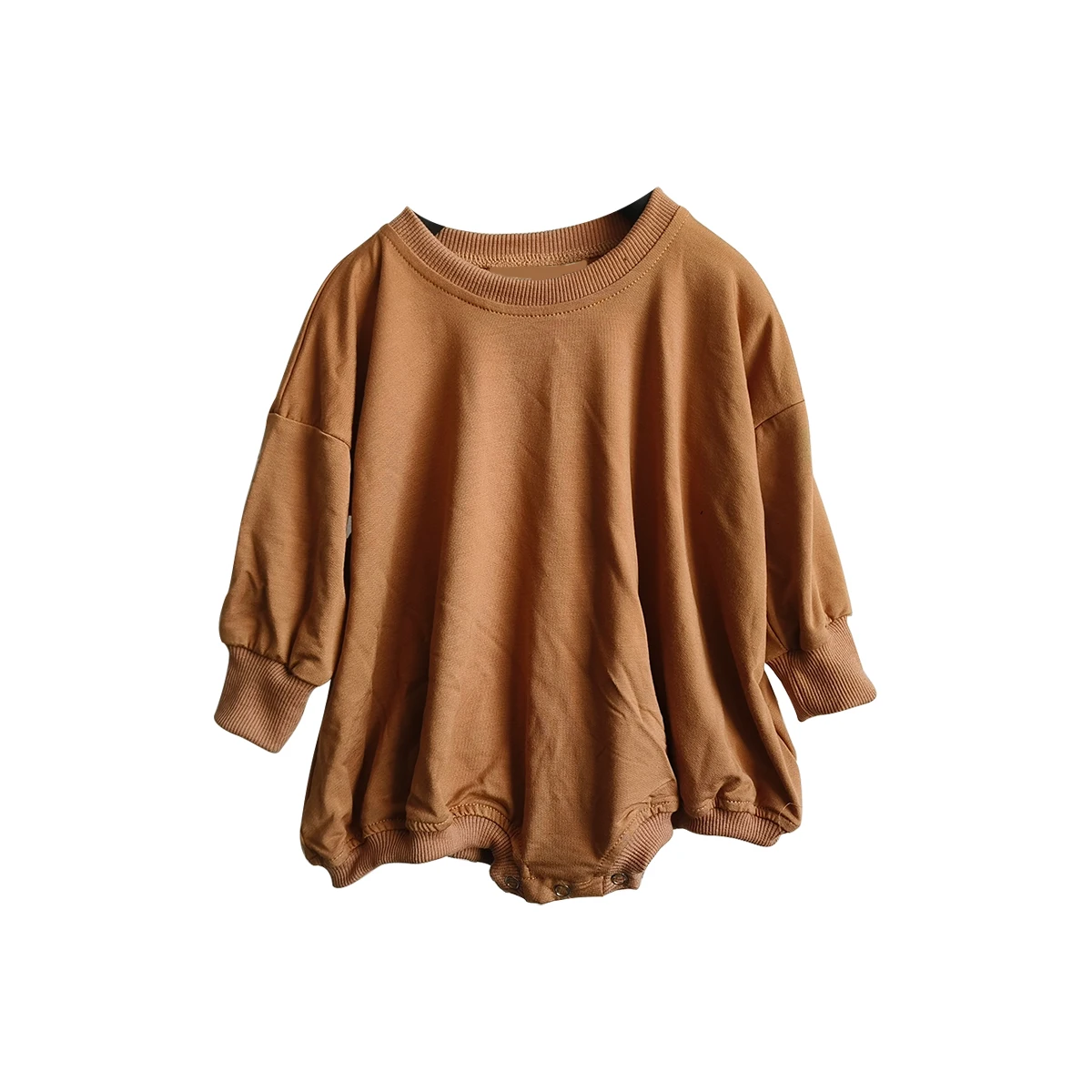 Spring & Autumn Kids Lightweight Cheerful Bamboo Fiber Pajamas Long-Sleeved Unique Bright Fashionable Trendy Baby Rompers - Image 3