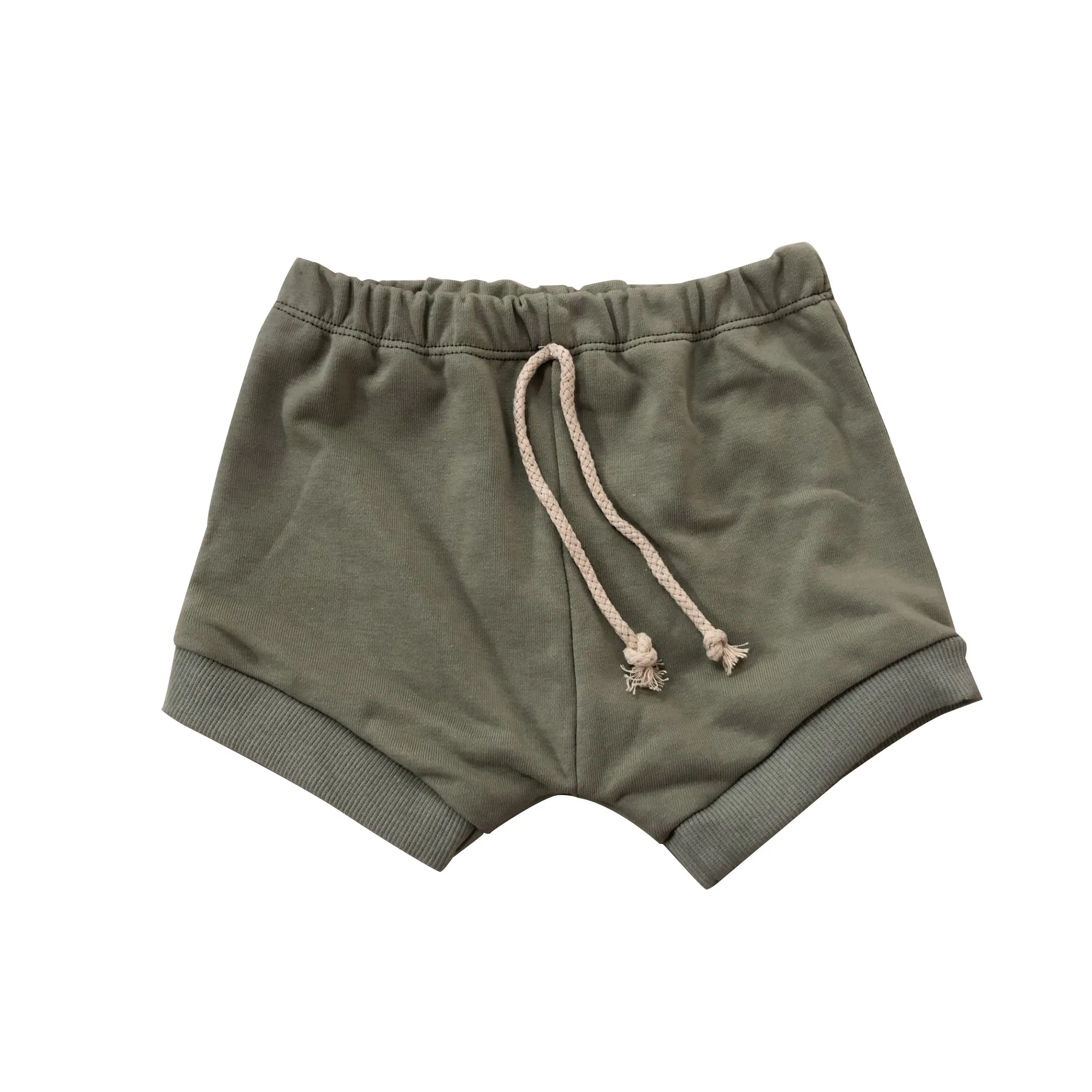Hot Sale Baby Boys French Terry Shorts Summer Casual Solid Color Baby Hot Shorts with Pocket - Image 3