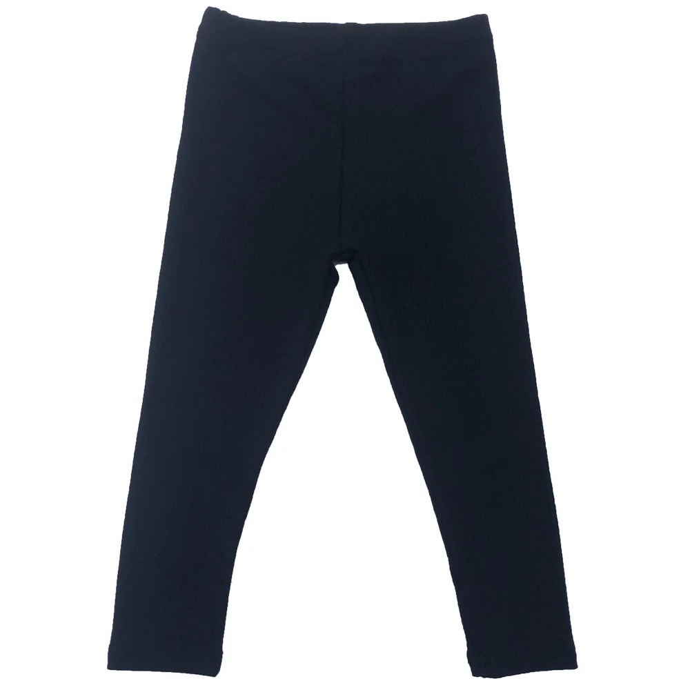 Spring Autumn Toddler Boy Girl Fashion Leggings Ribbing Cotton Solid Color Trousers Children's Pants - Image 4