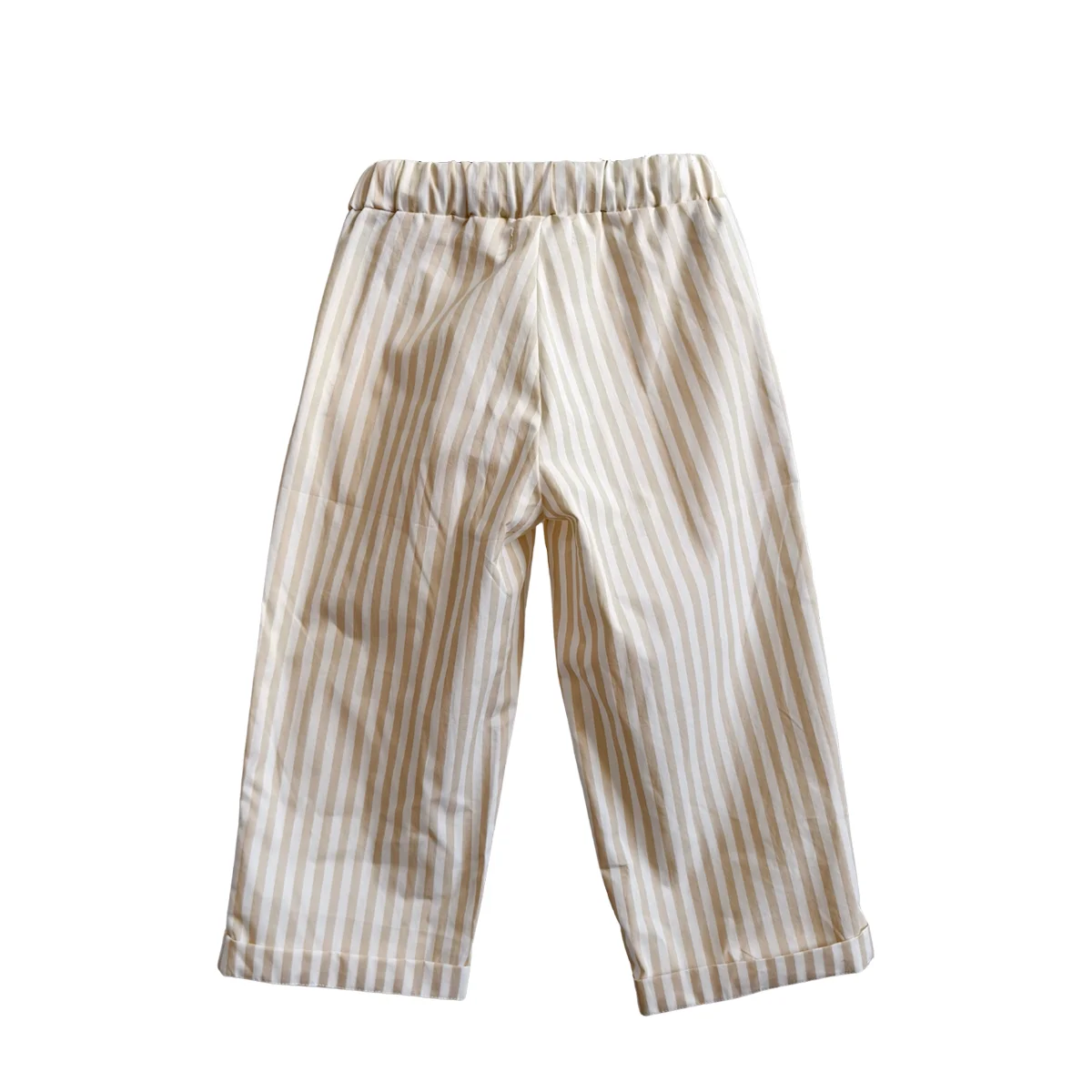 Custom Family Matching Trousers Parent-Child Matching Striped Pants Elastic Waist Drawstring Straight Leg Trousers for Family - Image 5