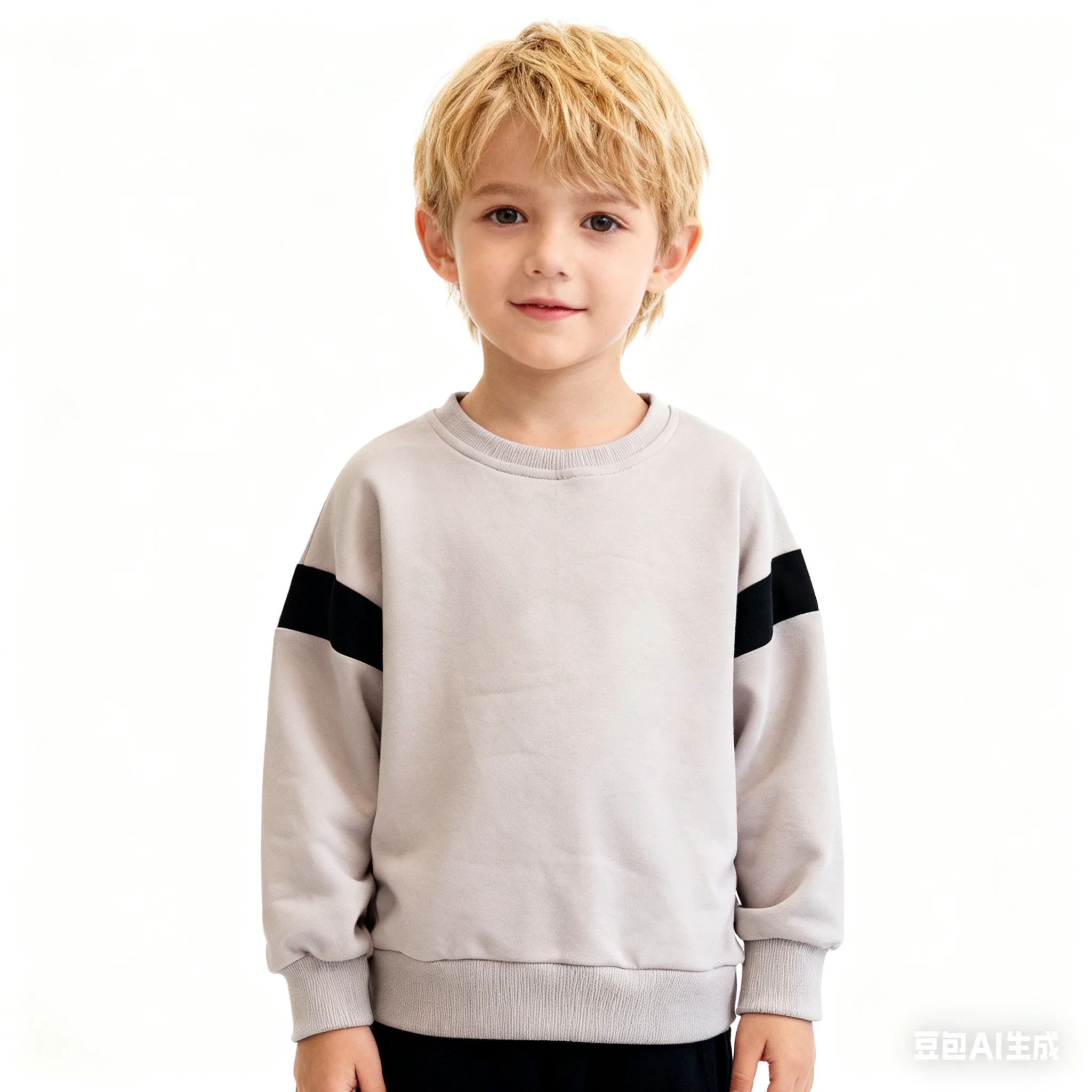 Boys Sweatshirts Cotton Spandex Boys Long Sleeve Shirts Crewneck Kids Sweatshirts Soft Pullover Tops for Kids