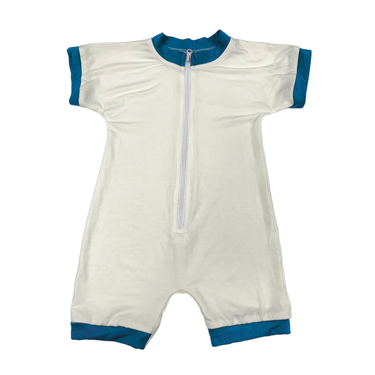 Factory Kids Short and Lightweight Cheerful Fashionable Trendy Personalized Bright Bamboo Fiber Climbing Suit Rompers - Image 4