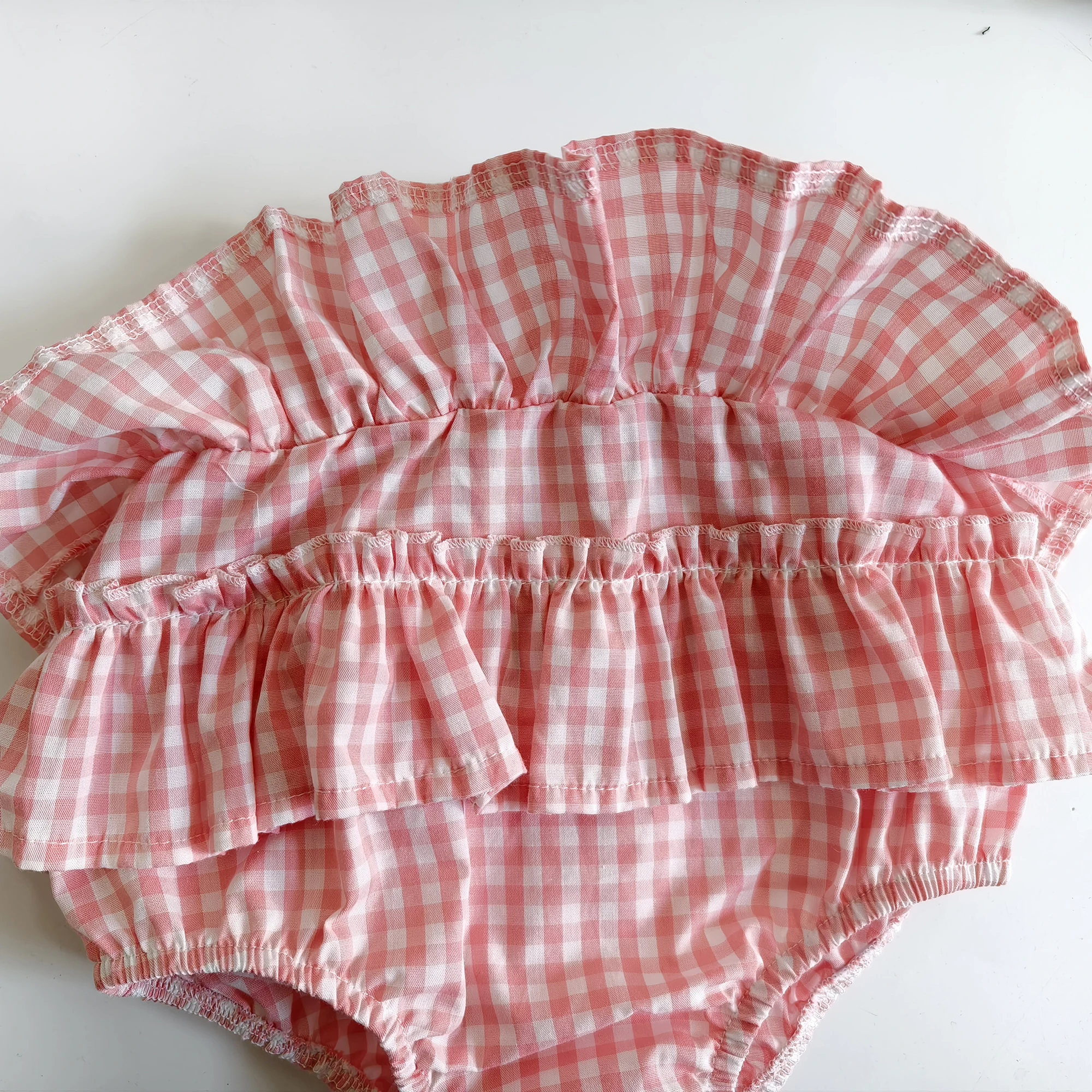 Princess Style Baby Toddler Girl 100% Cotton Dress with Bloomer Flying Sleeve Ruffle Bowknot Tie Dress - Image 6