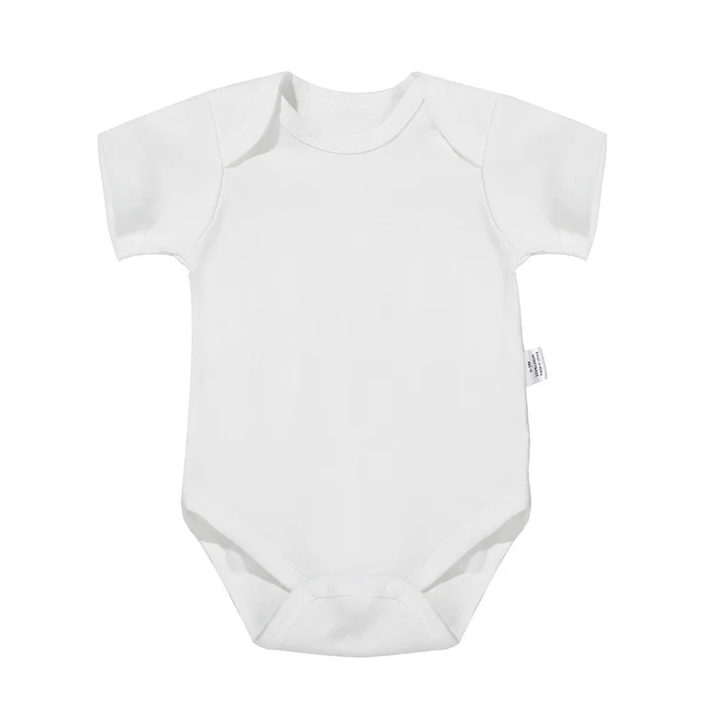 Summer Baby Romper Infant Jumpsuit Newborn Romper Triangular Swimming Suit Baby Onesie Short-sleeved Baby Girl Bag with Holes - Image 4