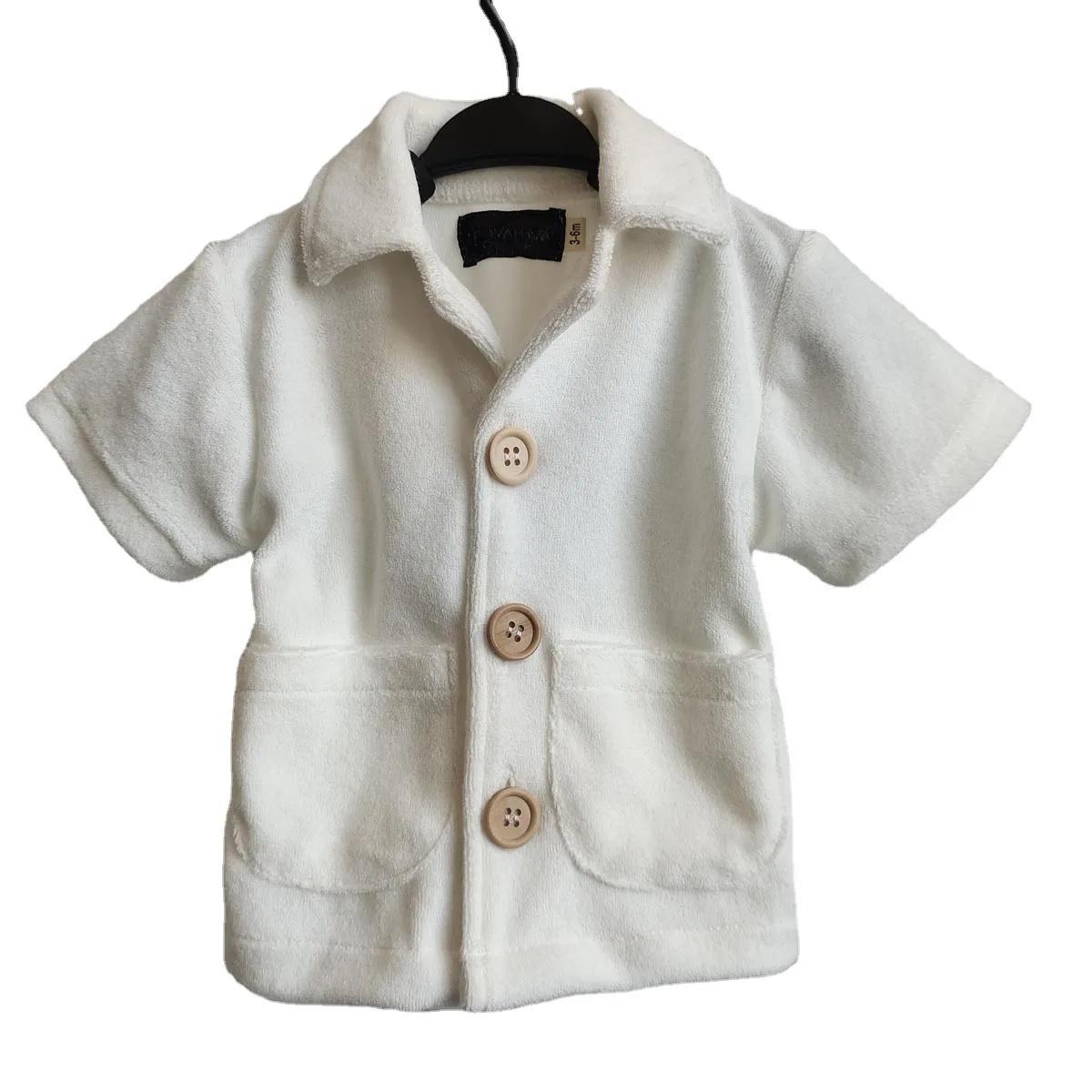 Cute Baby Towel Set Summer Clothing Set Toddler Clothes Outfit Shorts Set Baby Clothes - Image 2