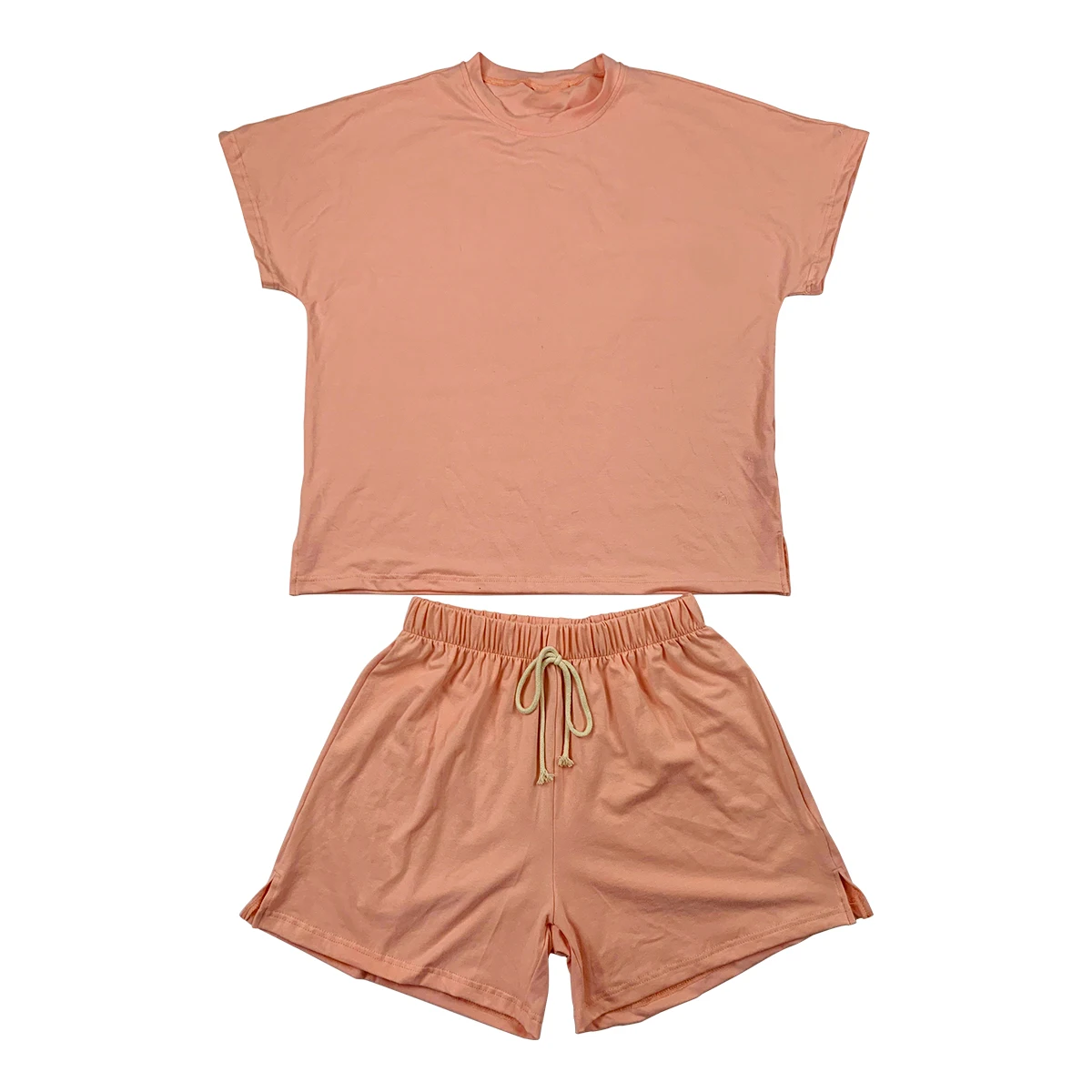 Great Quality Jersey Cotton Shirts Match Shorts Custom Color and Pattern Mommy and Me Sets for Summer - Image 3