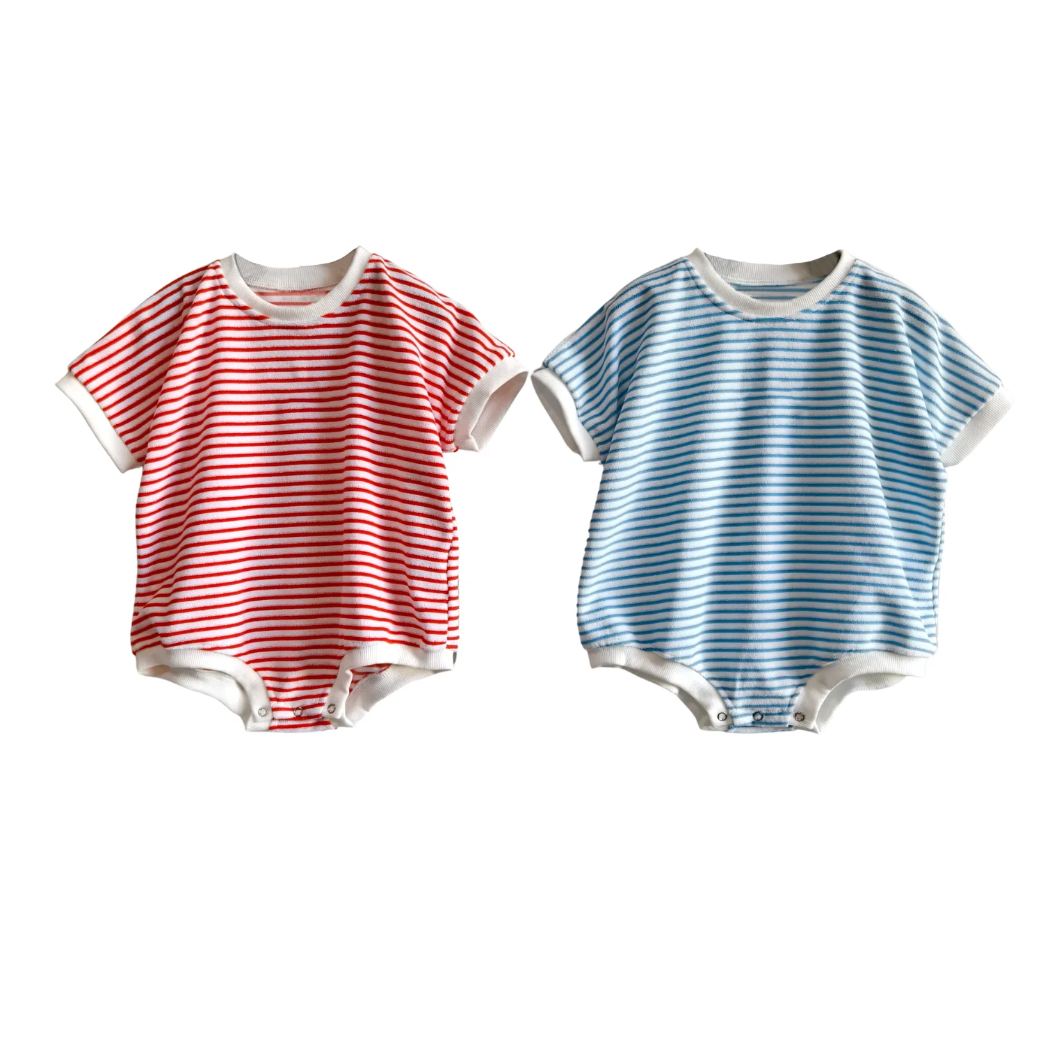 OEM Baby Clothing Unisex-baby Romper Made With Terry Cloth Snap Button Custom for Baby Girls Boys Newborn Jumpsuit - Image 6