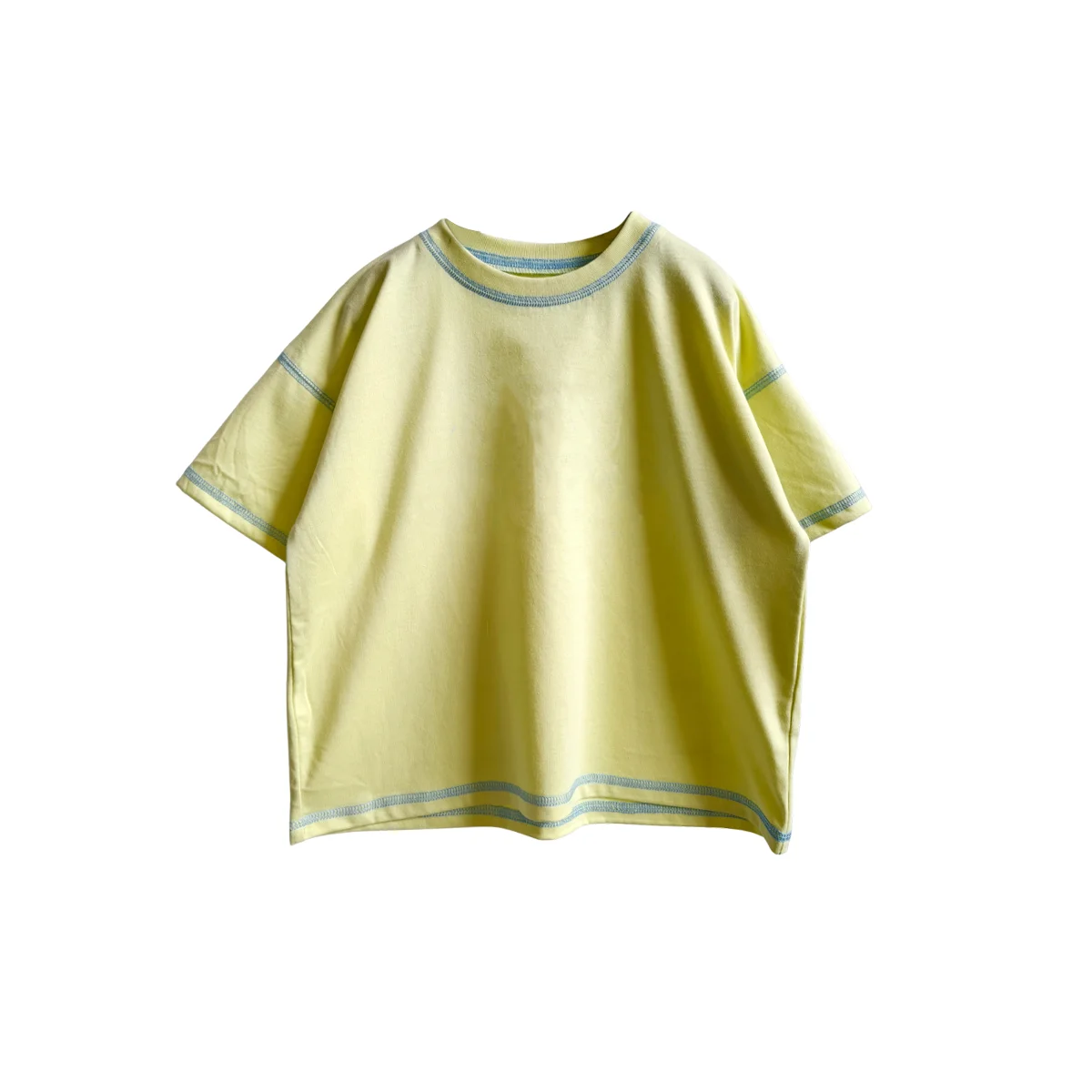 OEM Customized Baby Clothing Kids T-Shirts Short Sleeve 100% Cotton Plain Top Tees Boy & Girl Unisex Toddler Children Summer - Image 4