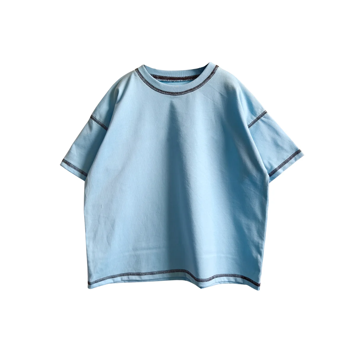 OEM Customized Baby Clothing Kids T-Shirts Short Sleeve 100% Cotton Plain Top Tees Boy & Girl Unisex Toddler Children Summer - Image 6