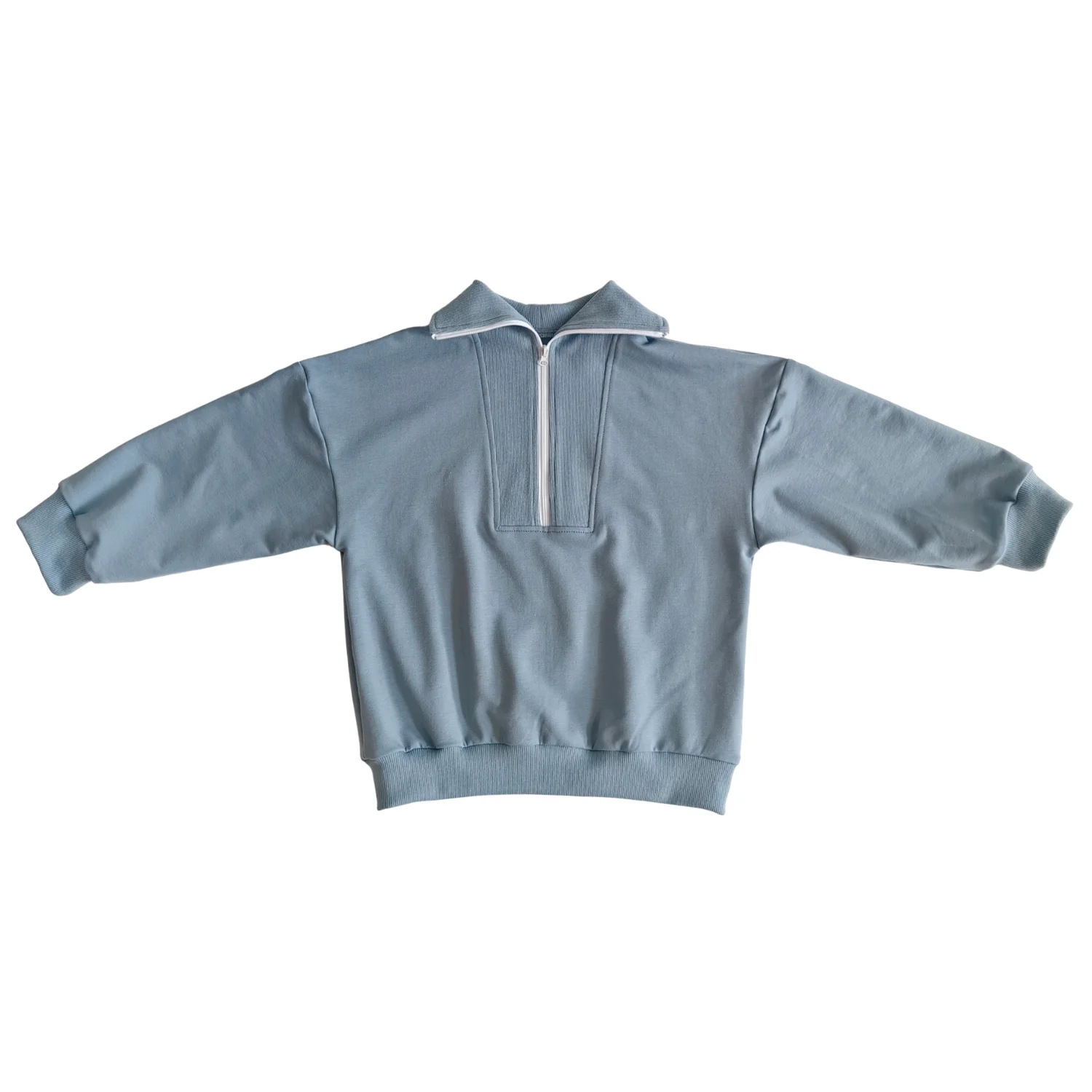 OEM Kid Clothing Toddler Baby Boy Girl Sweatshirt Half Zipper Stand-up Neck Pullover Sweatshirt Tops Casual Fall Winter Clothes - Image 4