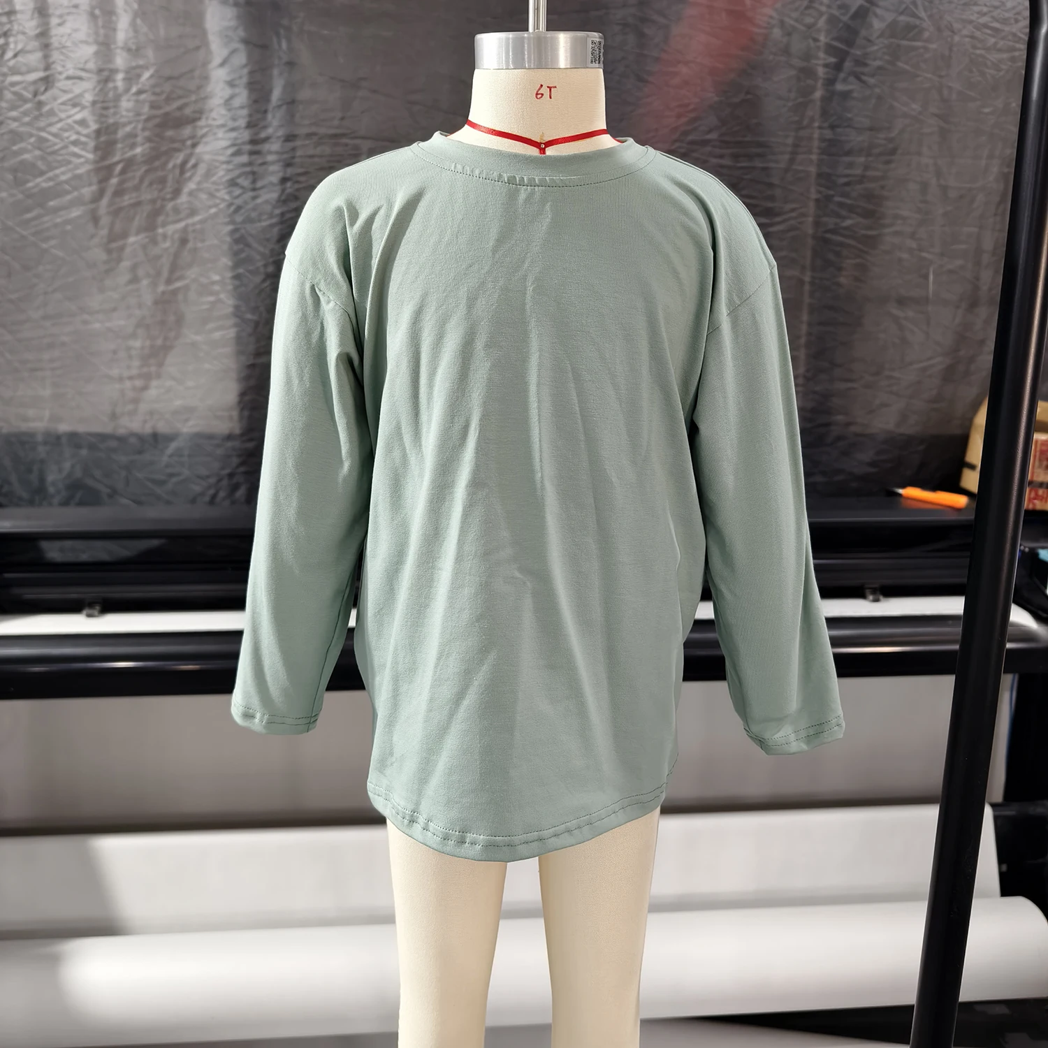 OEM Kids Clothes Set Toddler Boys Girls Cotton Long Sleeve Shirt and Legging Set Kids Ribbed Basic Pant 2-Piece for Daily Life - Image 4