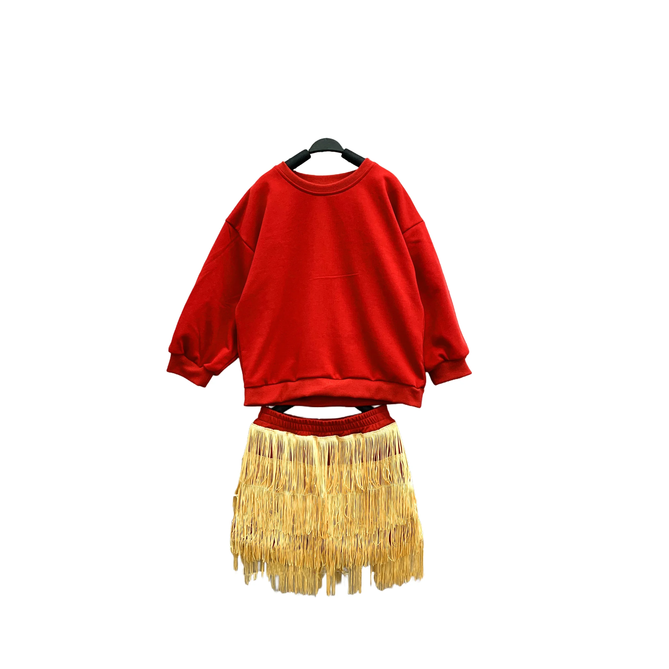 Summer Fashionable Girls' Cotton Dress Unique Long Skirt for Kids Bright and Trendy - Image 3