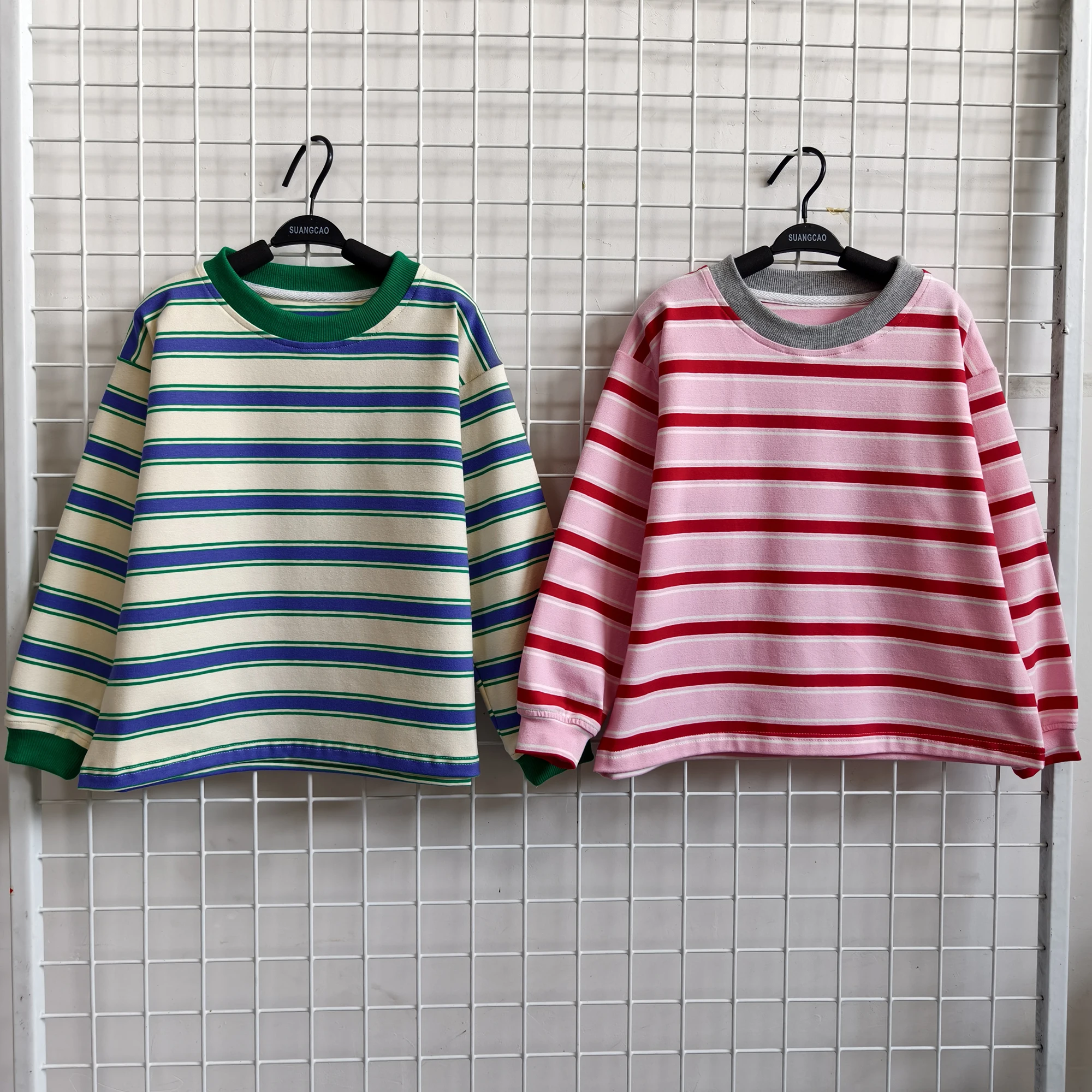 High Sale Custom Oversize Kids Clothing Casual and Comfortable Knit Cotton Pullover Shirts for Baby Boys and Girls - Image 2