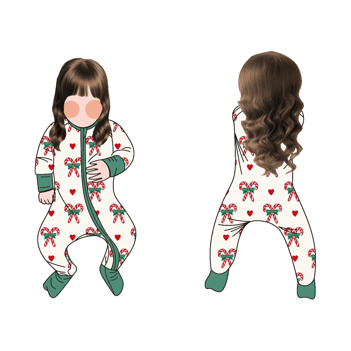 Summer Kids' Bamboo Fiber Climbing Suit Long-Style Design with Bright Novel Energy Full of Vitality Individuality for Babies - Image 4