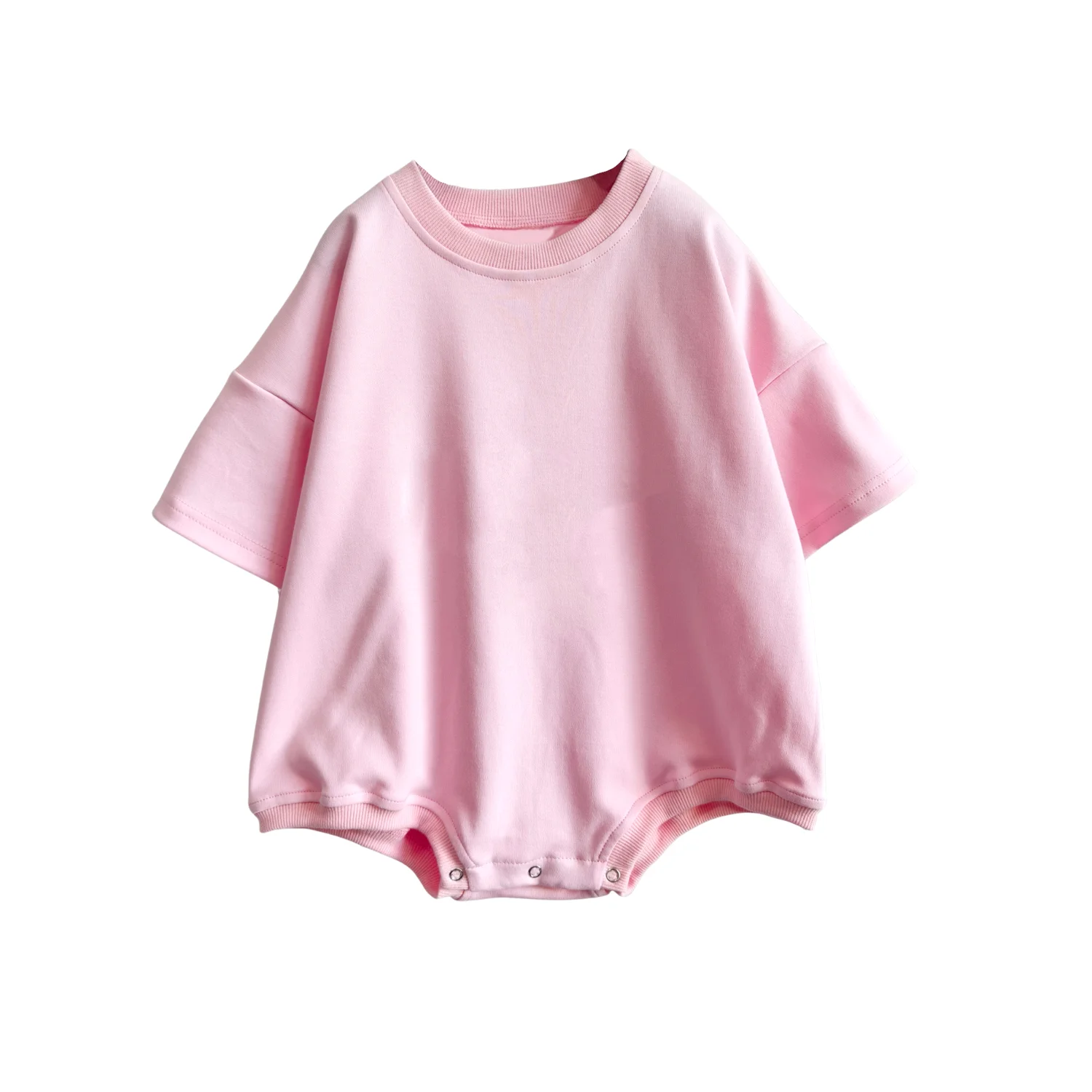 Summer Baby Romper Infant Short Sleeve Jumpsuit 260g 100% Cotton Climbing Suit Romper for Children's Climbing Clothes of Unisex - Image 3