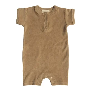 Boutique Unsex Baby Romper Terry Towelling Bodysuit Toddler Baby Boys Girls Short Sleeve Jumpsuit Soft Summer One-piece Suit