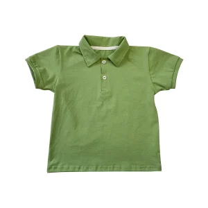 High Quality Custom Baby Knit Cotton Short Sleeve Toddler Print T-Shirt O-Neck Plain Color Cotton Polo Shirt