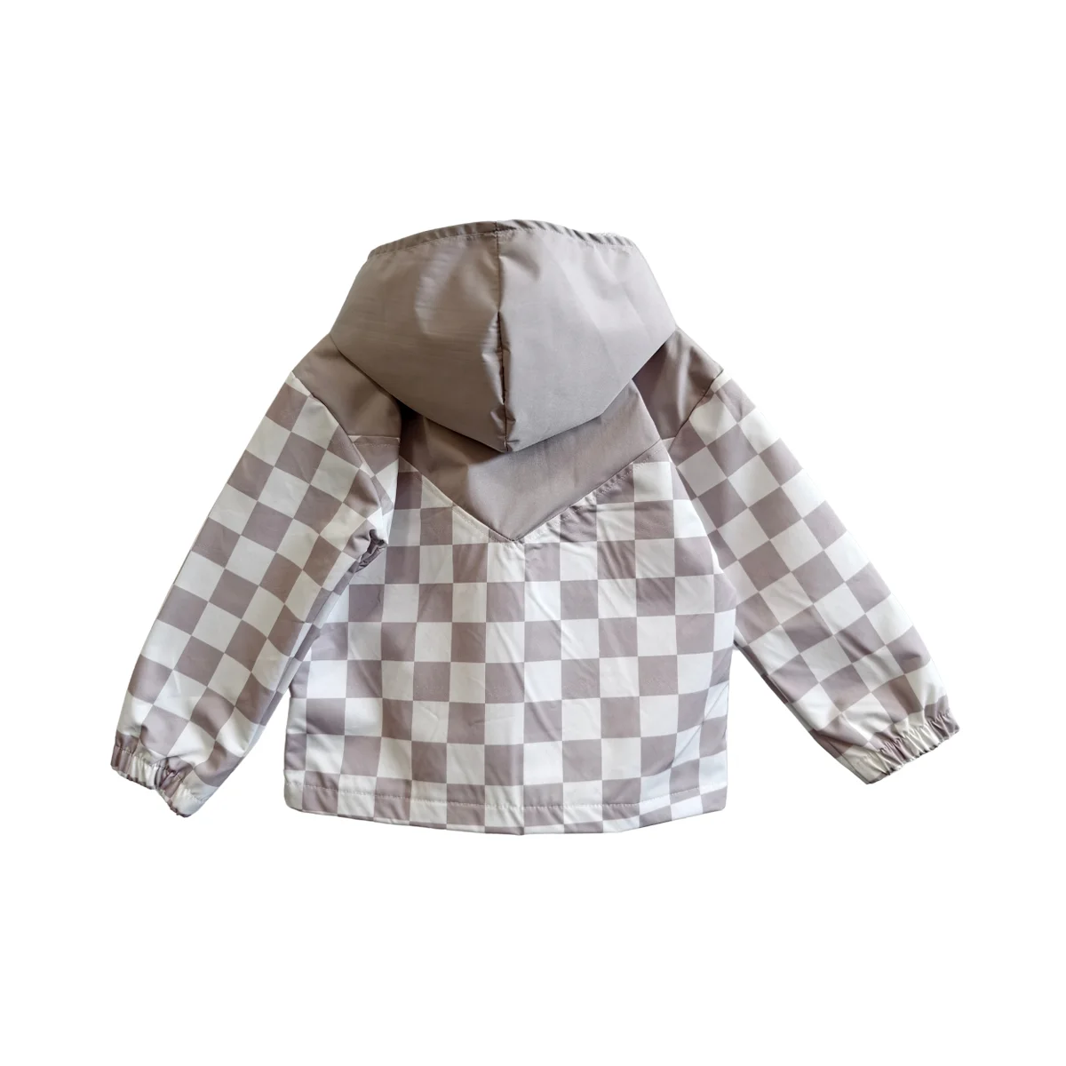 All-Polyester Windproof Stain-Resistant Coat for Kids Spring & Autumn Dynamic Design Long-Sleeved Lightweight Jacket for Babies - Image 5