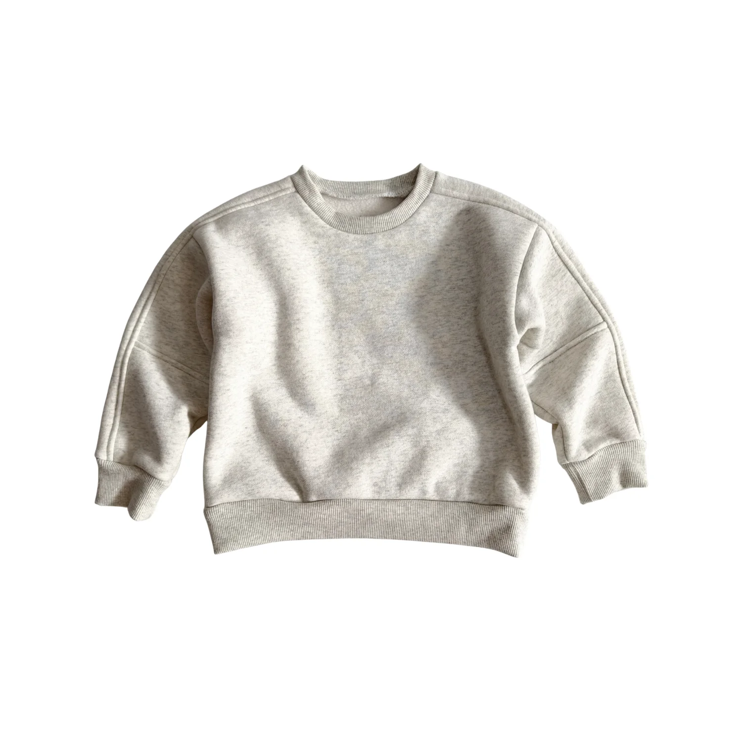 OEM Kids Clothes Boys Fleece Sweatshirts Long Sleeve Loose Fit Soft Pullover Lightweight Fleece Tops for Kids - Image 4