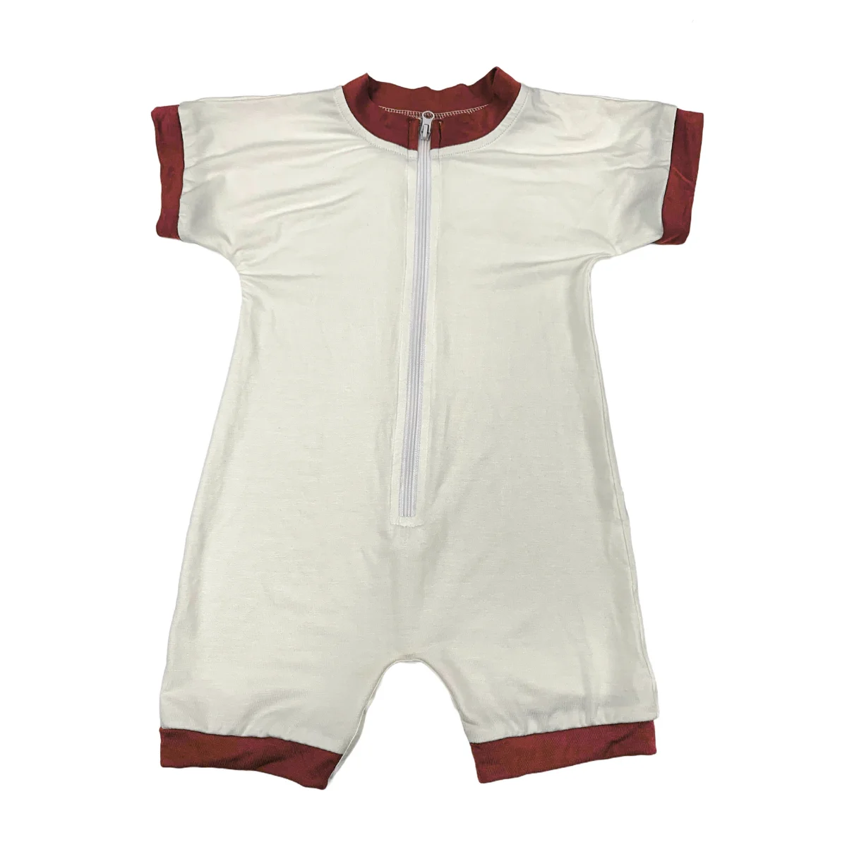 Factory Kids Short and Lightweight Cheerful Fashionable Trendy Personalized Bright Bamboo Fiber Climbing Suit Rompers - Image 6