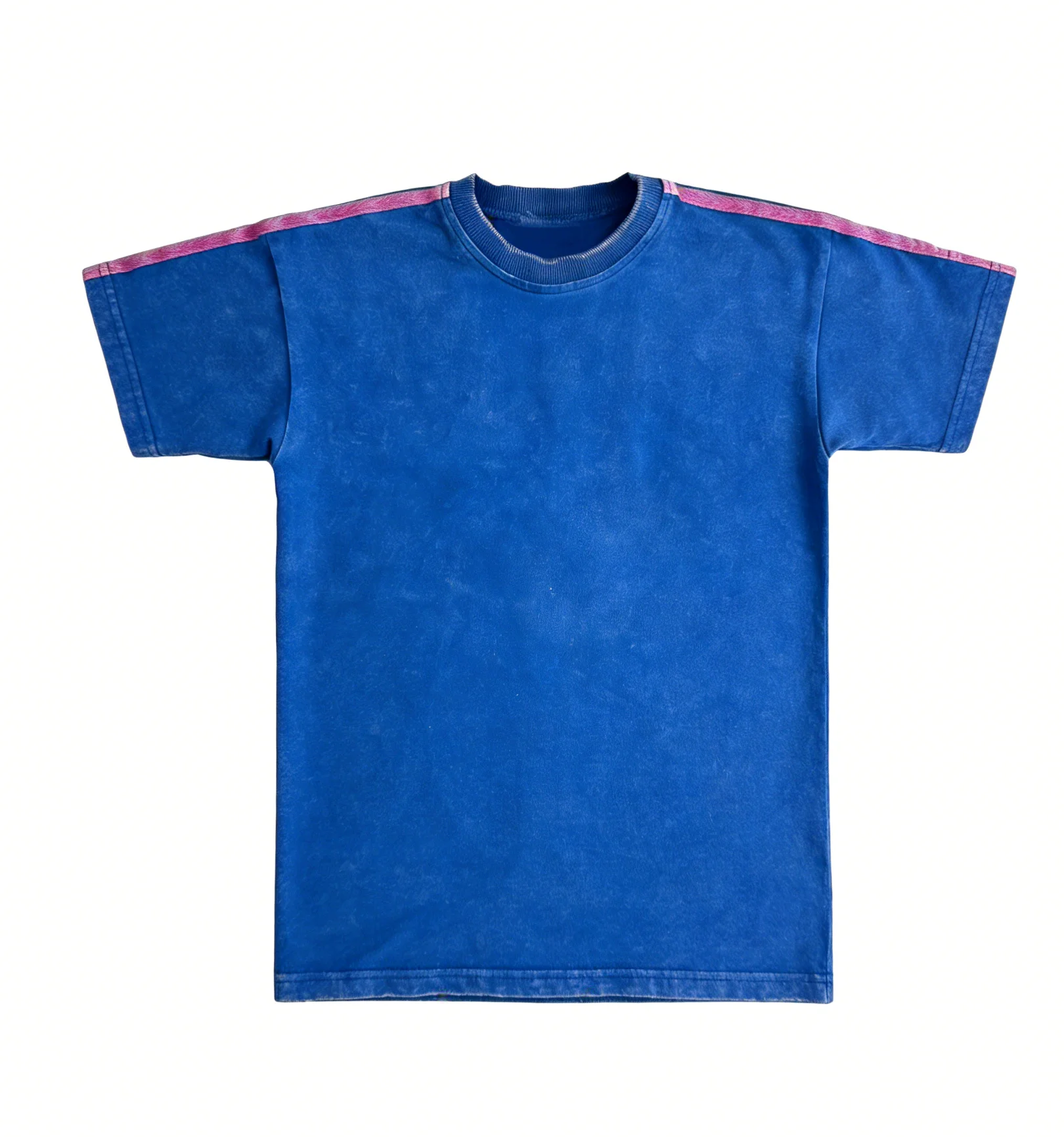 Custom Family Matching T-shirt Acid Washed Clothes Washed Knitted Cotton Children's Family Outfit Top Parent-Child T-shirt - Image 6