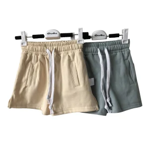 Hot Sale Baby Boys Shorts Summer French Terry Hot Shorts Kids Shorts