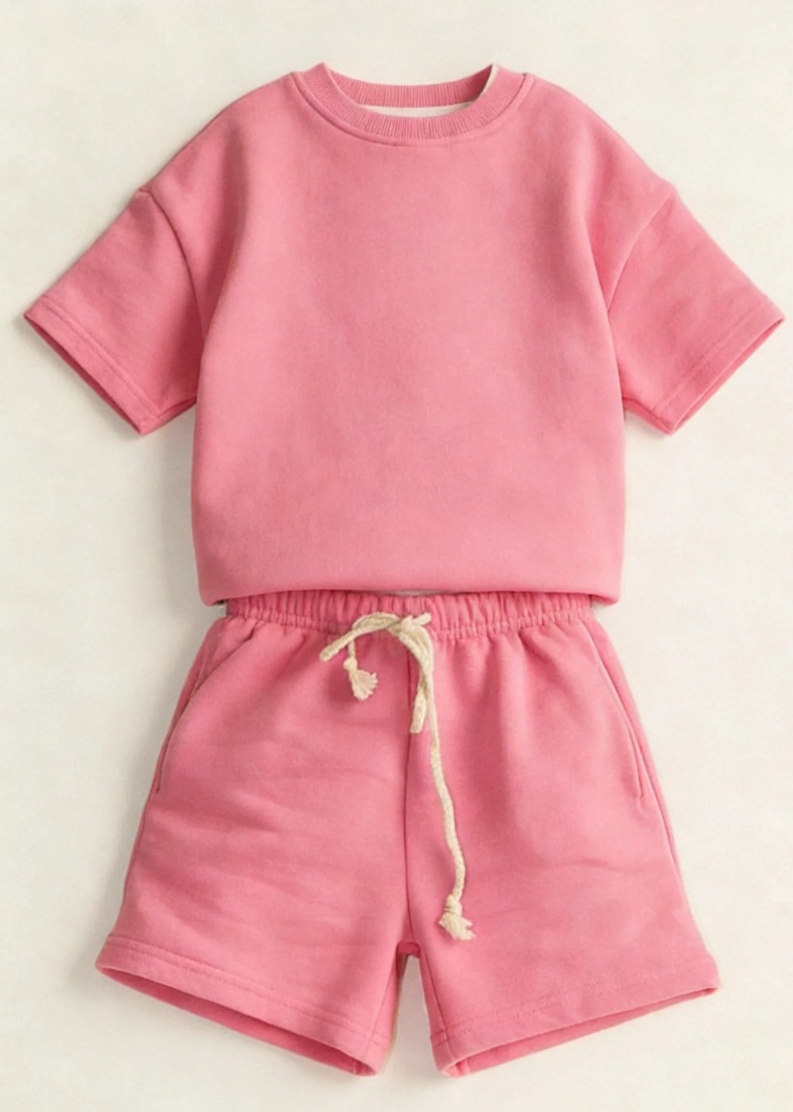 Summer Baby Set Baby Sets Clothing Short-sleeved Drawstring Set Children's Two-piece Set Kids Clothes Set Baby Clothing for 0-8T - Image 3