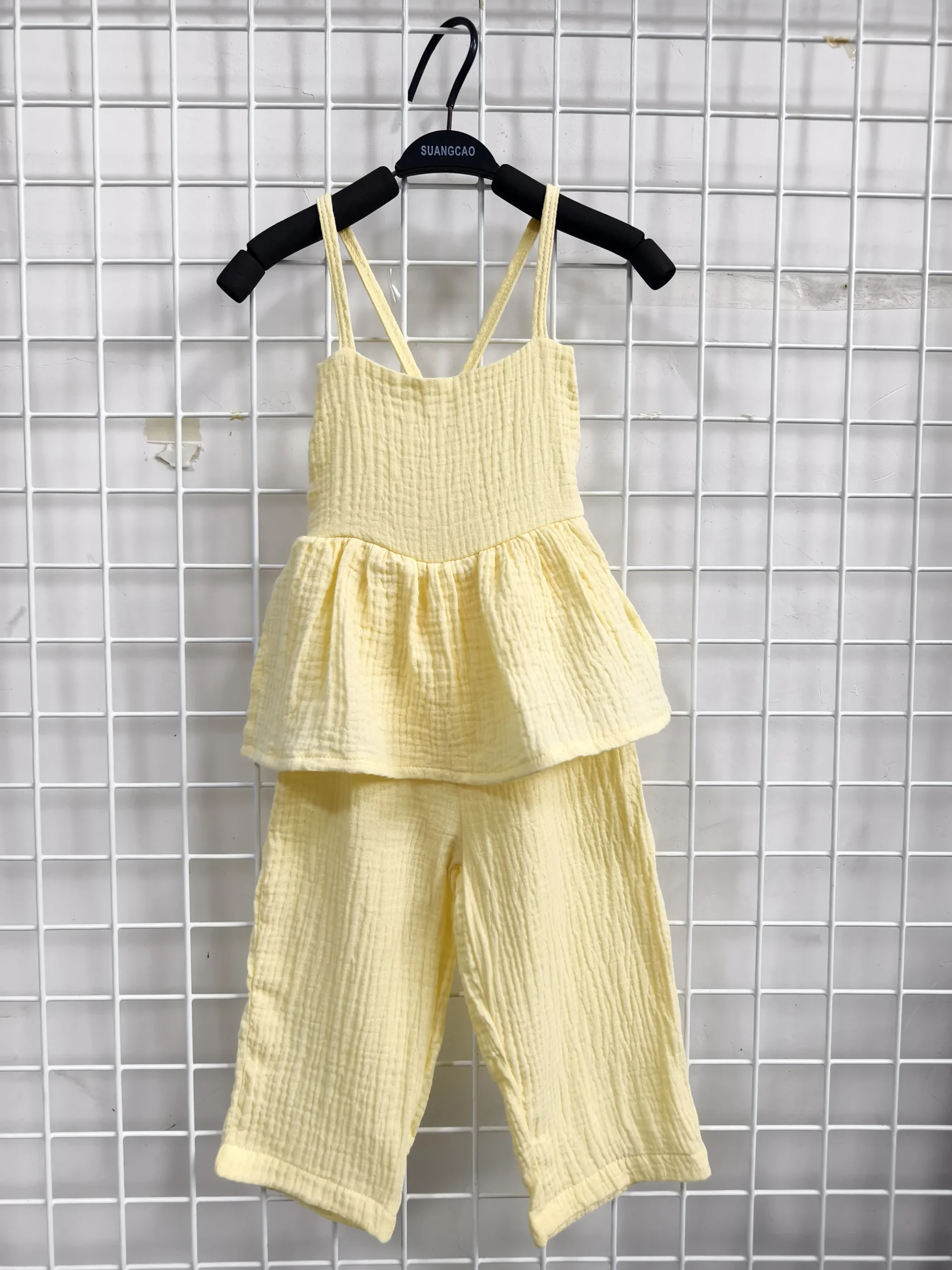 Hot Sale Trendy Crepe Jumpsuit Soft and Breathable Kids' Fashionable Close-Fitting Baby Rompers Cool and Stylish - Image 6