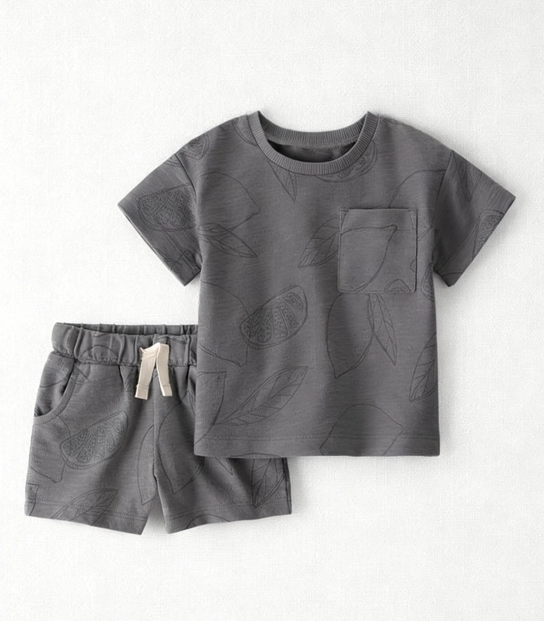 Summer Baby Set Clothing Children's Two-piece Set Children's Printed Suit Set Kids Clothes Set Baby Pullover Set for 0-8T - Image 5