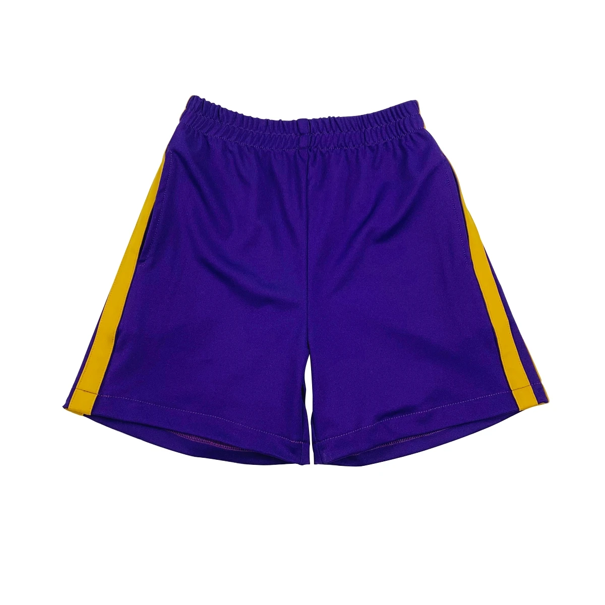 Boy Track Shorts Summer Kids Sports Shorts with Side Stripe Elastic Waist Sprint Shorts - Image 4