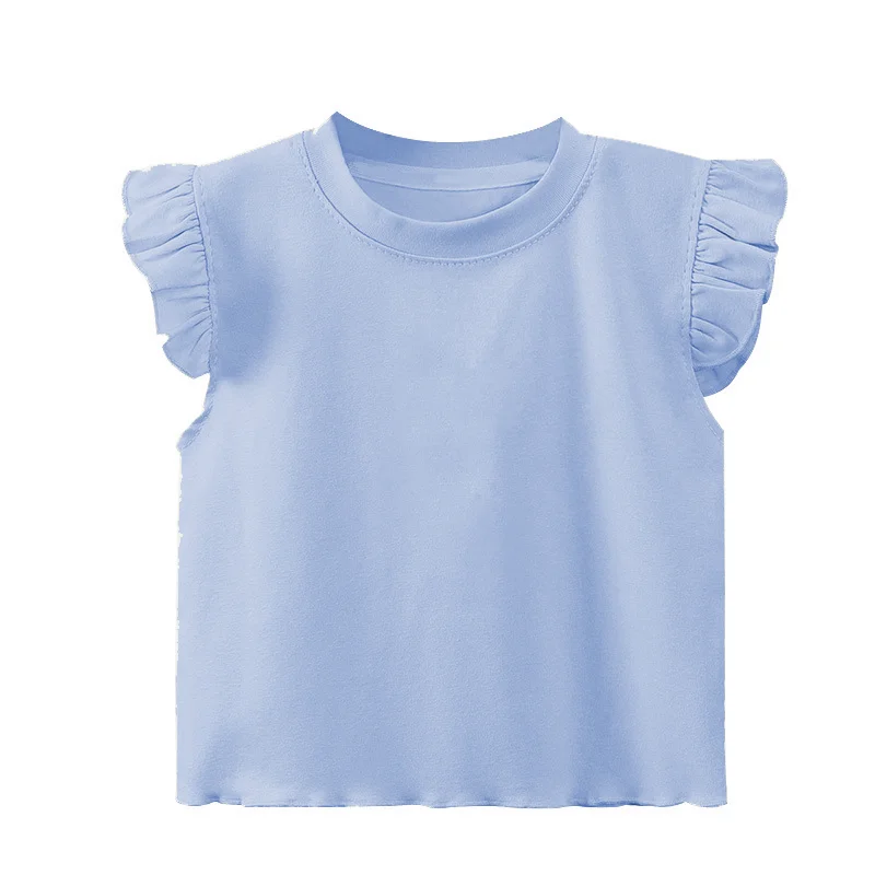 Dynamic and Unique Short-Sleeved Cotton T-Shirt for Kids Bright and Fashionable Design Trendy Baby Clothing - Image 4
