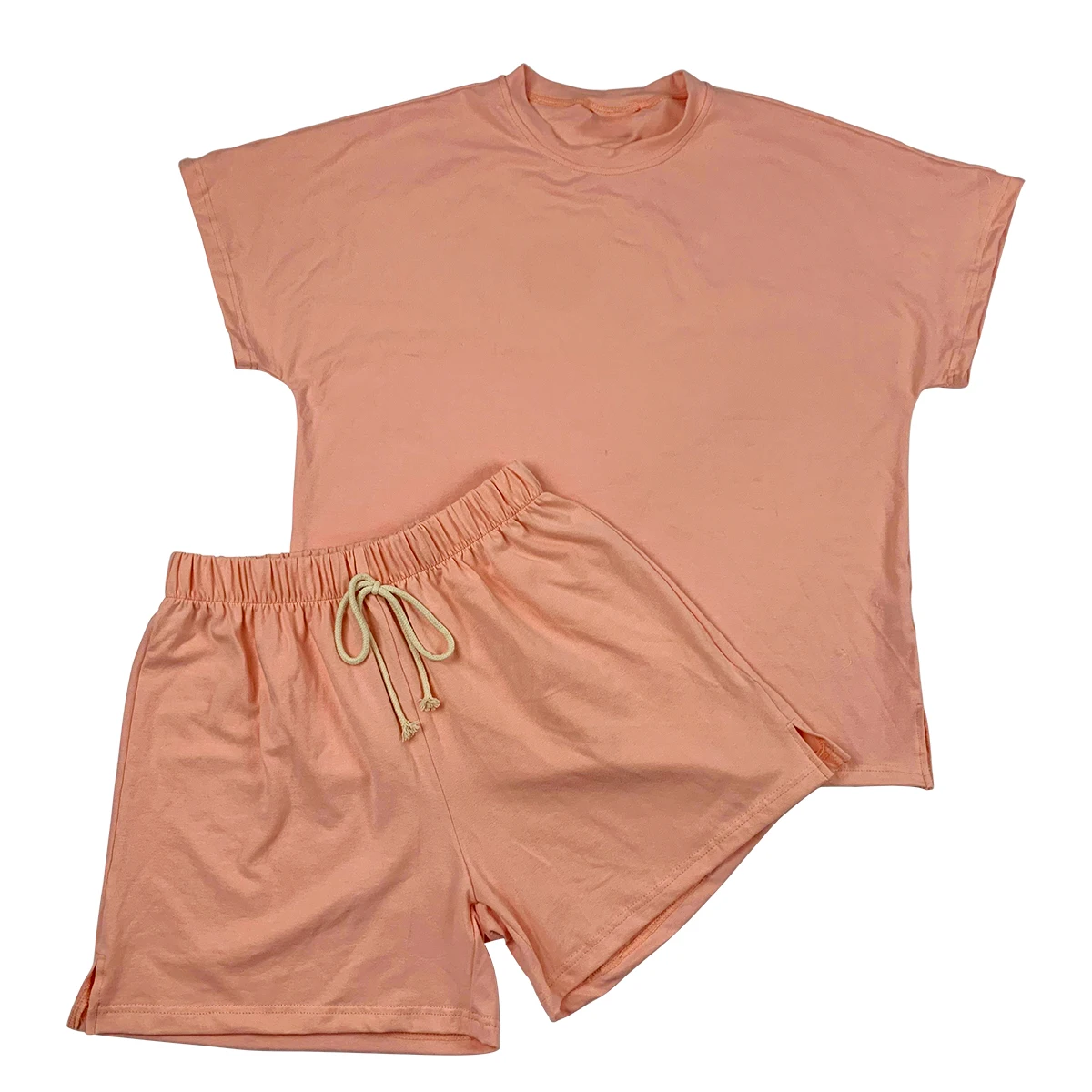 Great Quality Jersey Cotton Shirts Match Shorts Custom Color and Pattern Mommy and Me Sets for Summer - Image 4