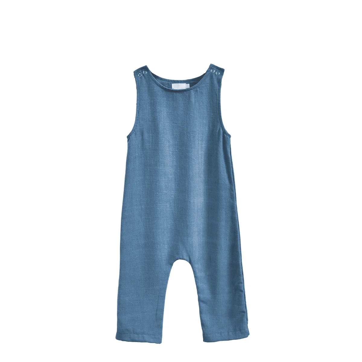 Spring and Autumn Kids Jumpsuit Long Sporty Casual Cool Breathable Unique Bright Cotton and Linen Baby Rompers - Image 3