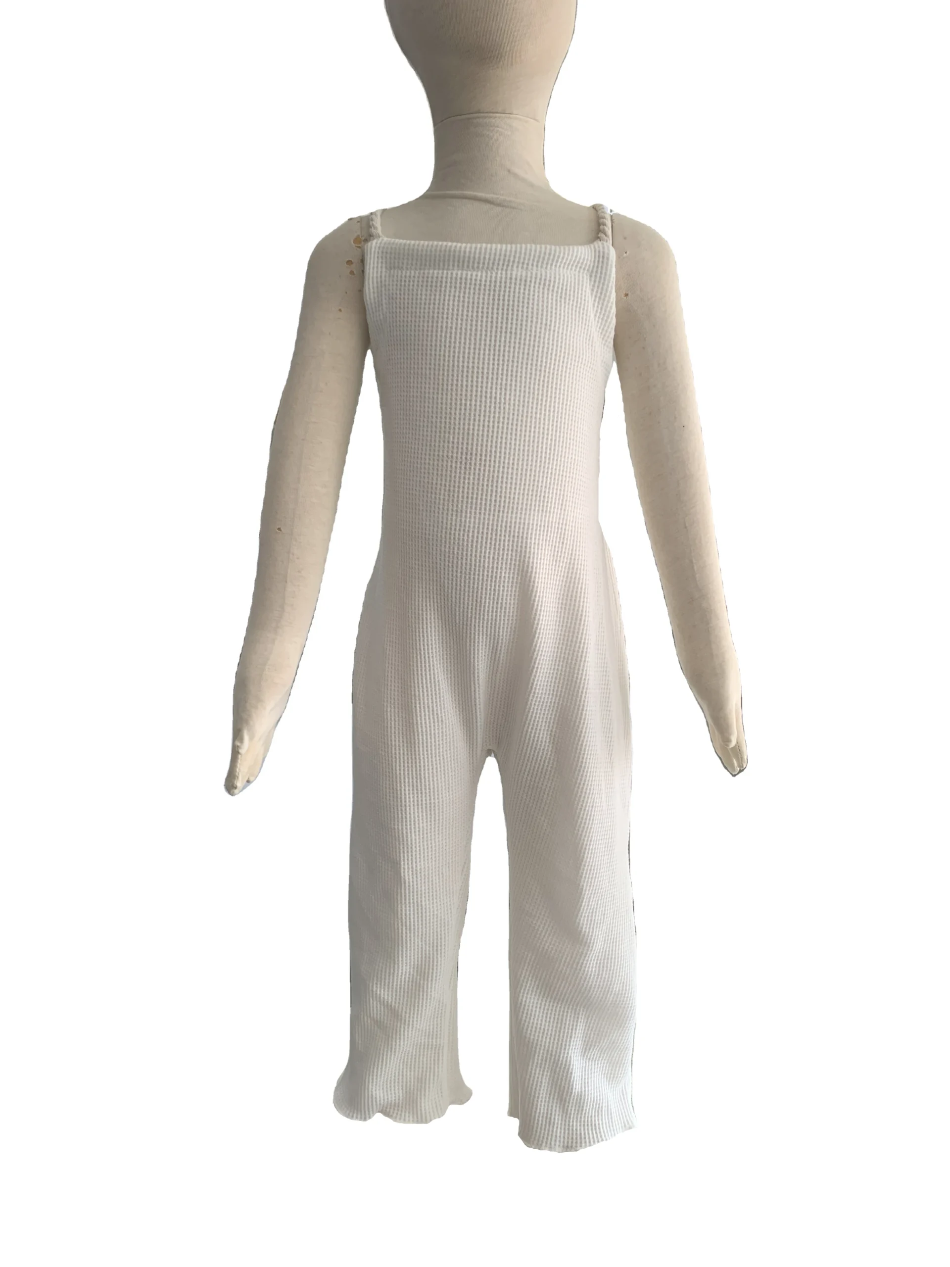 Europe and the United States Solid Color Girls Sleeveless Lace-up Jumpsuit Backless Fashion Casual Jumpsuit Pants - Image 2