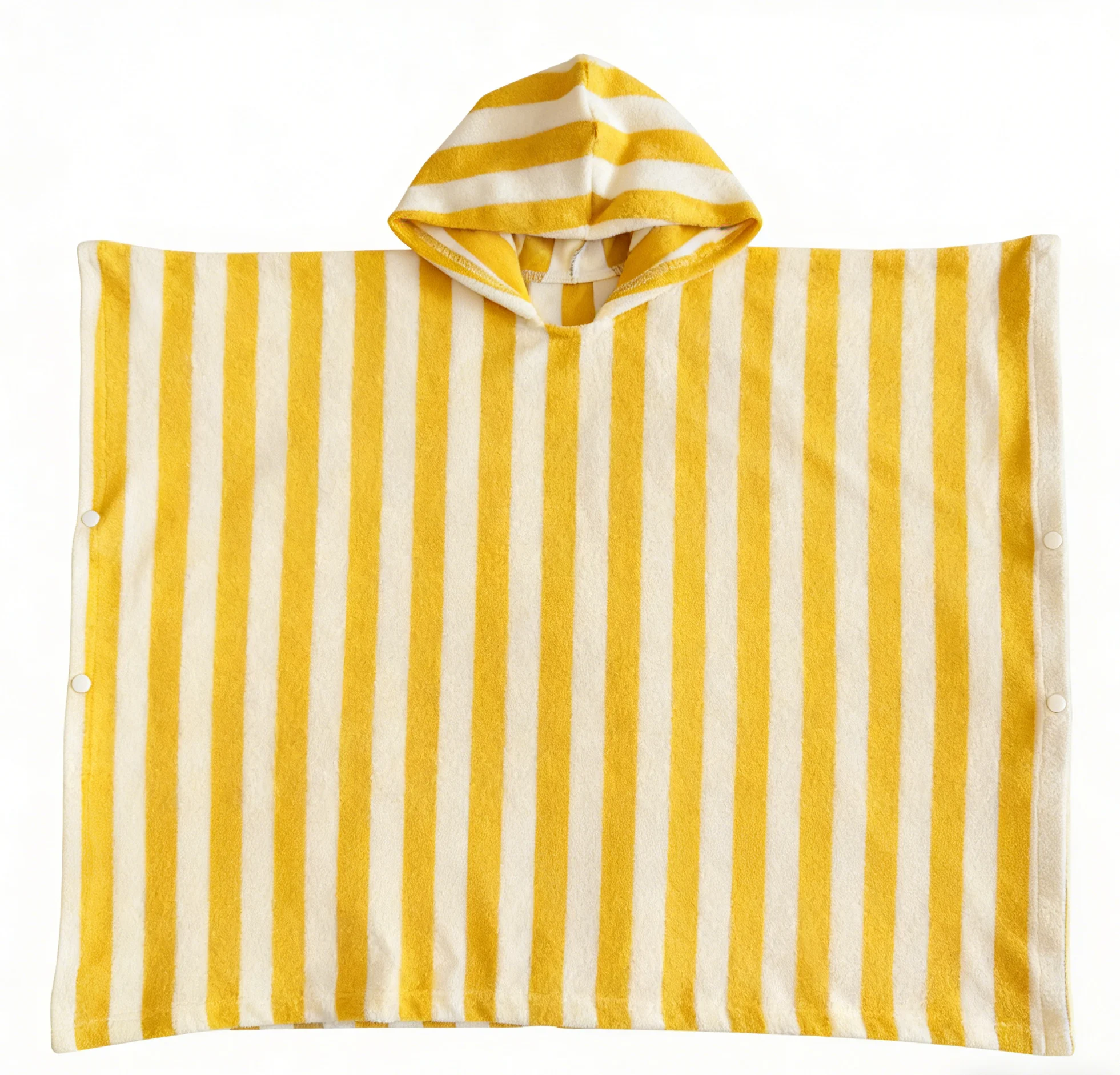 Hot Sale Baby Poncho Striped Towel Fabric Cape Loose Hooded Cape for 0-8T Toddler Hooded Cloak for Beach Swimming - Image 5