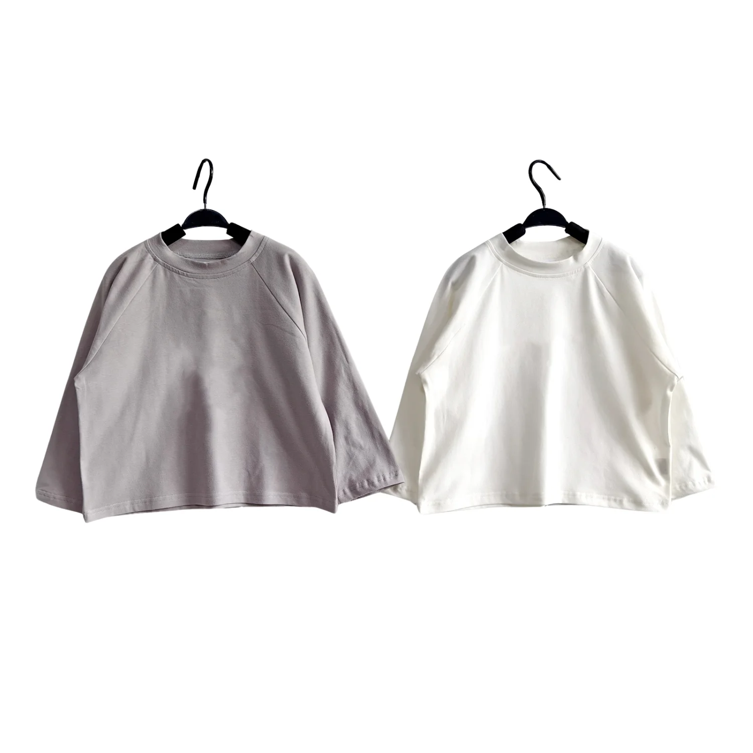 OEM Baby Tops Toddler Girls Long Sleeve Shirts Soft Cotton Tees Baby Girl Crewneck Basic T-Shirts Tops - Image 2