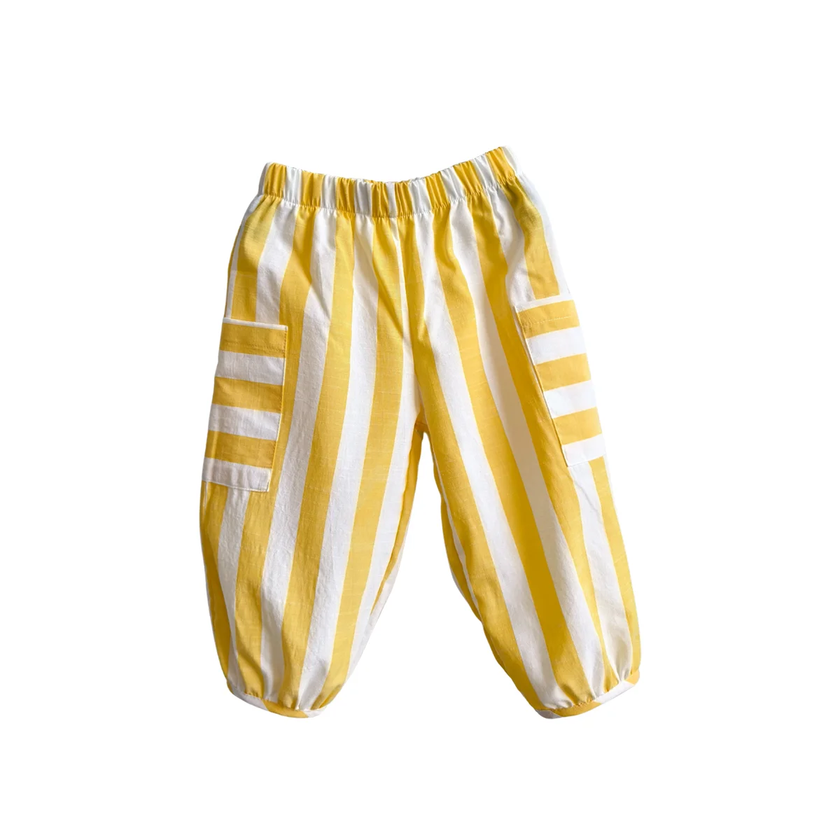 Custom Family Matching Trousers Kids Clothing Spring and Autumn Baby Suit Woven Striped Baby Pants Parent-child Pants - Image 3